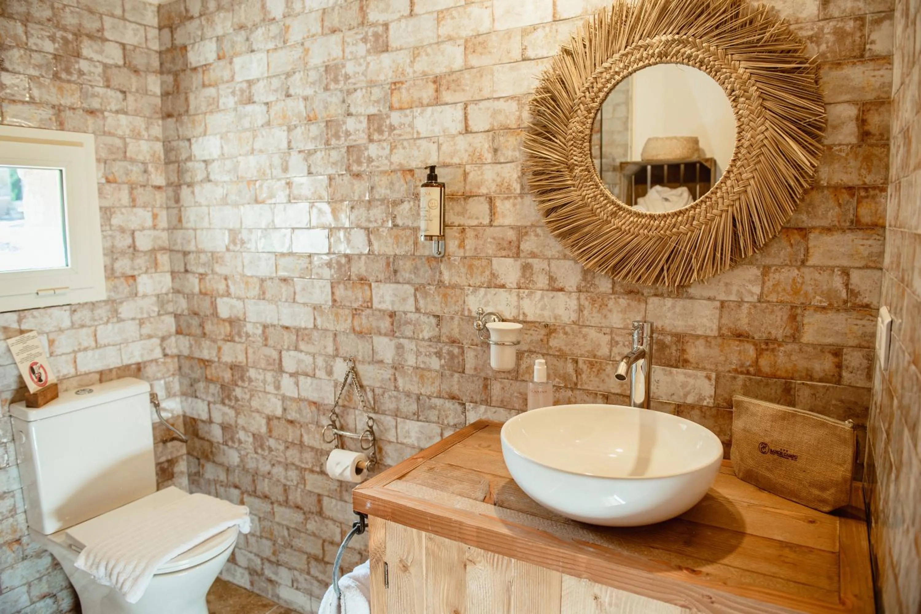 Toilet in Ranch Campo Palombaggia