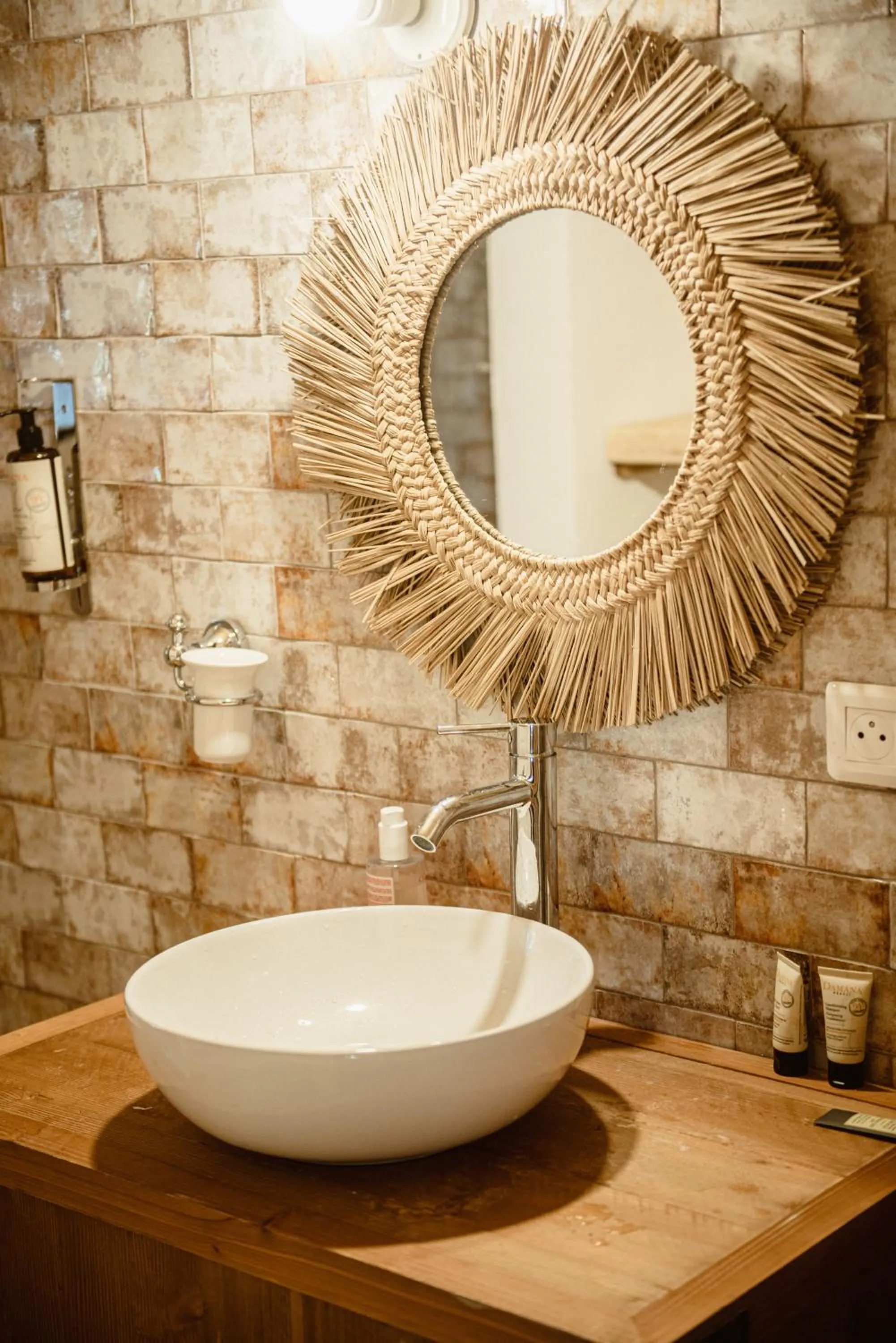 Bathroom in Ranch Campo Palombaggia