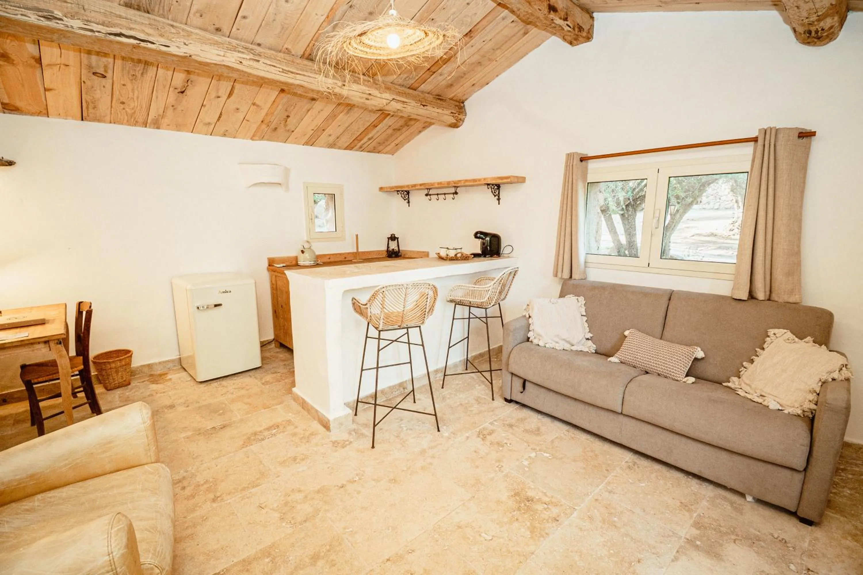 Living room in Ranch Campo Palombaggia