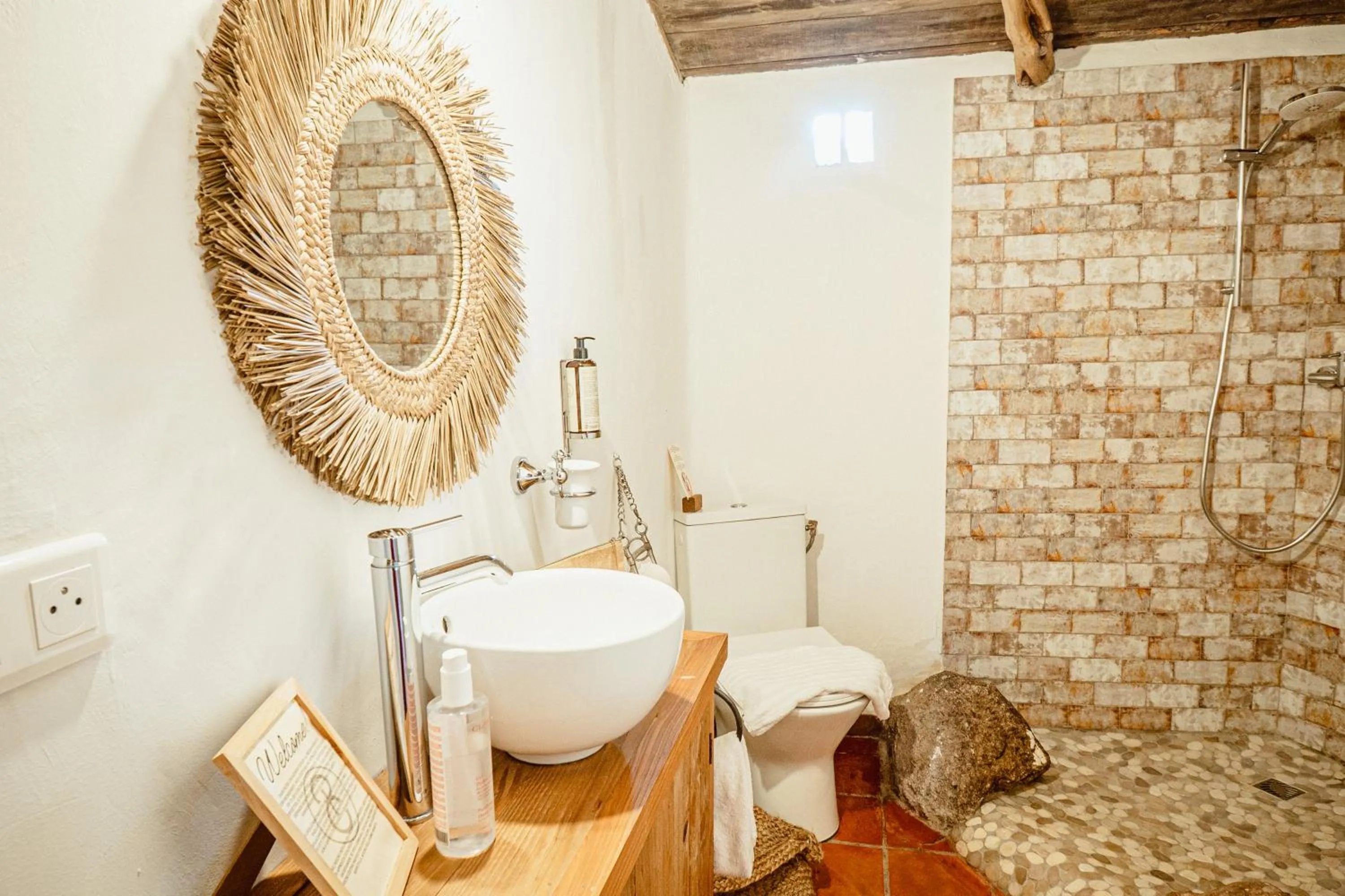 Toilet in Ranch Campo Palombaggia