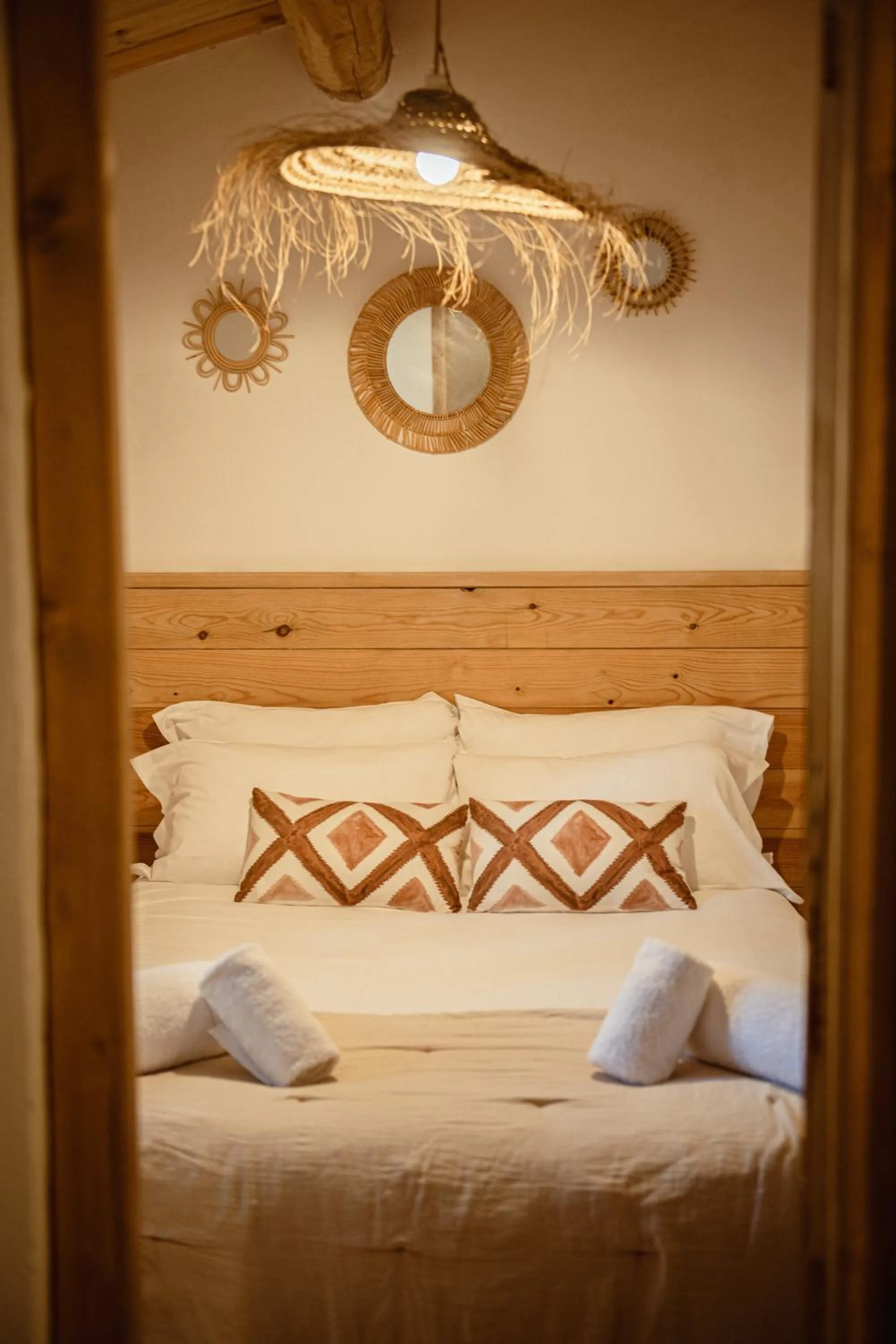 Bed in Ranch Campo Palombaggia