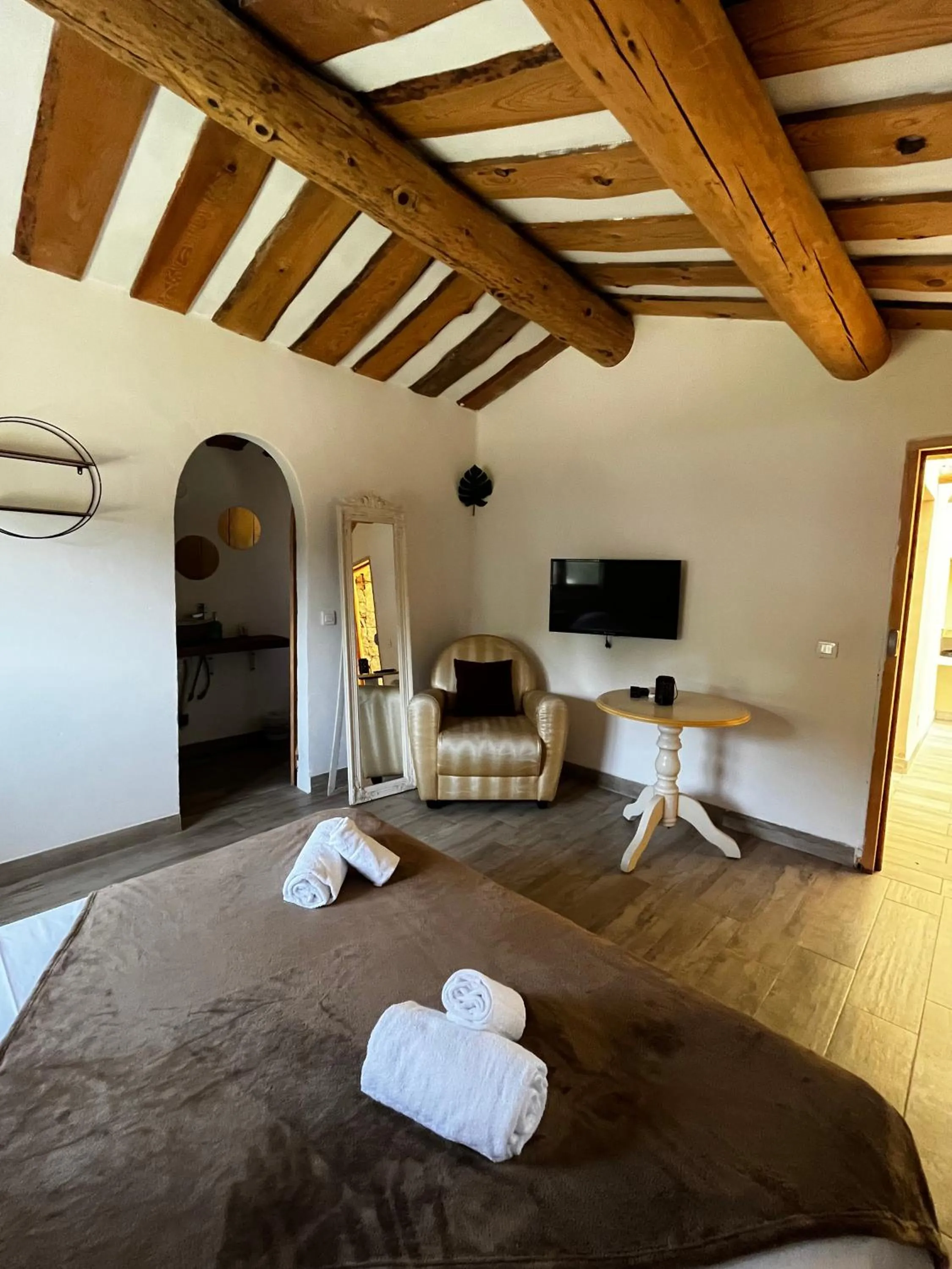 Bed in Ranch Campo Palombaggia