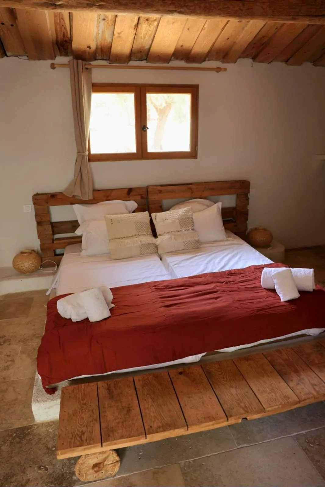 Bed in Ranch Campo Palombaggia