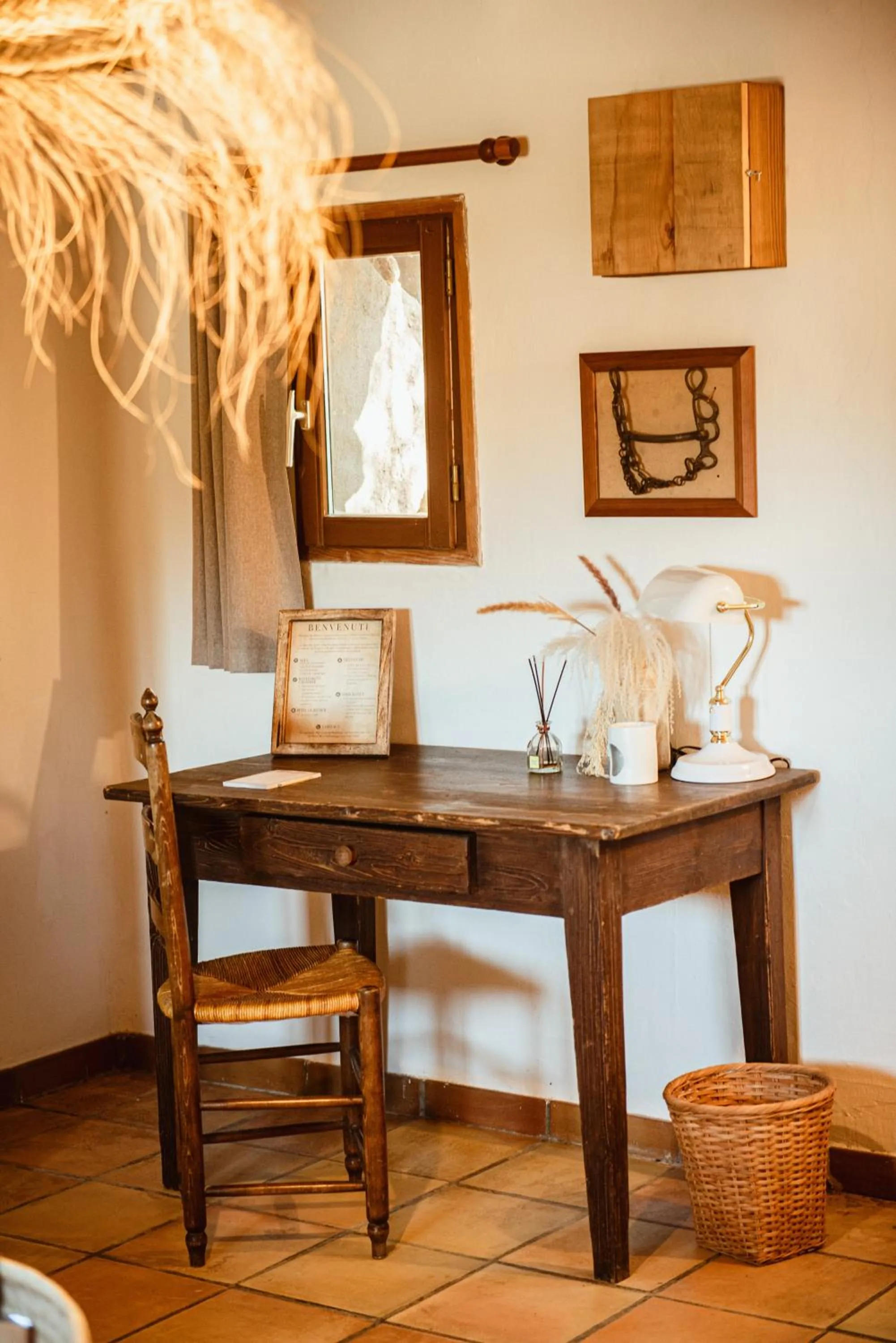 Decorative detail in Ranch Campo Palombaggia