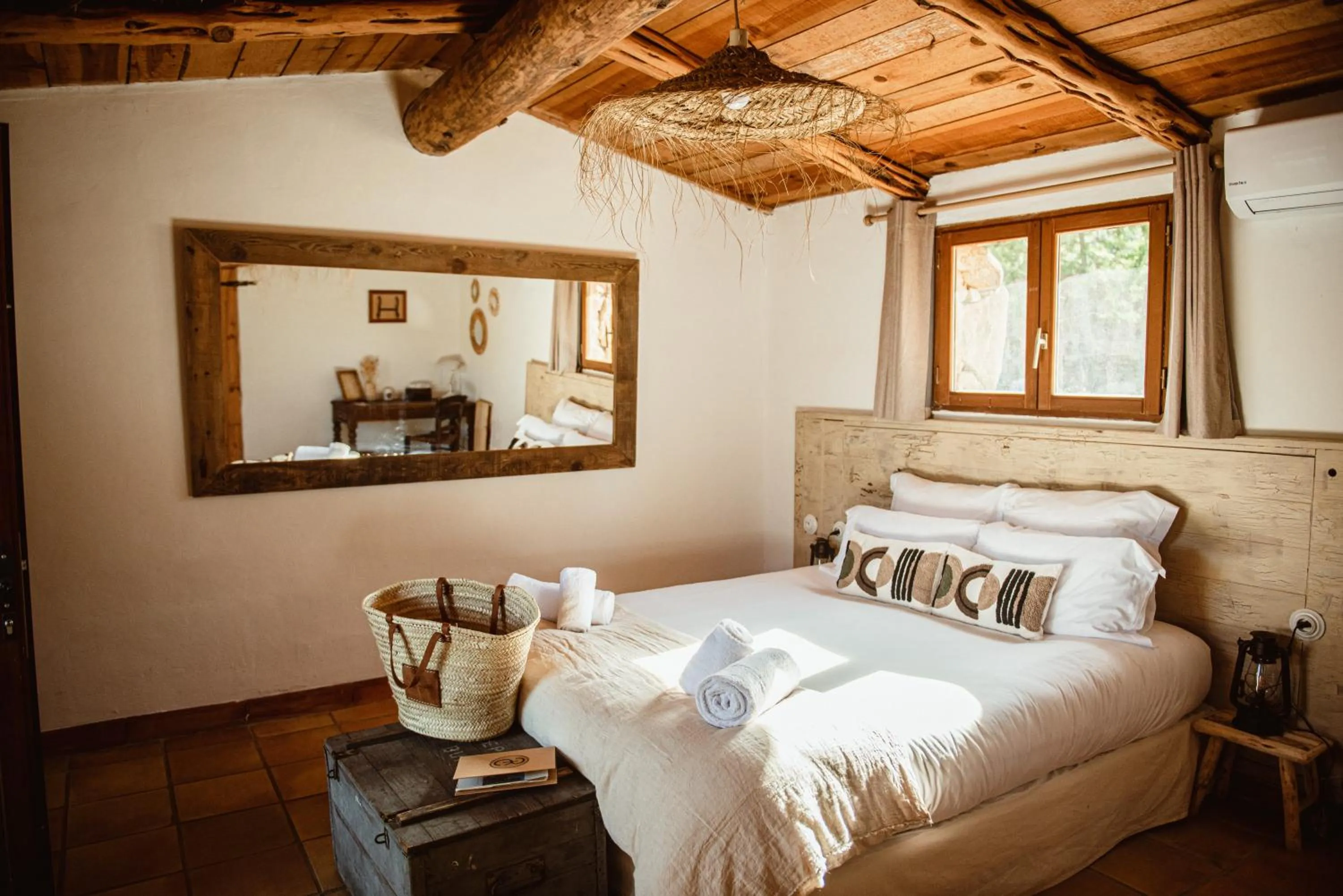 Bedroom, Bed in Ranch Campo Palombaggia