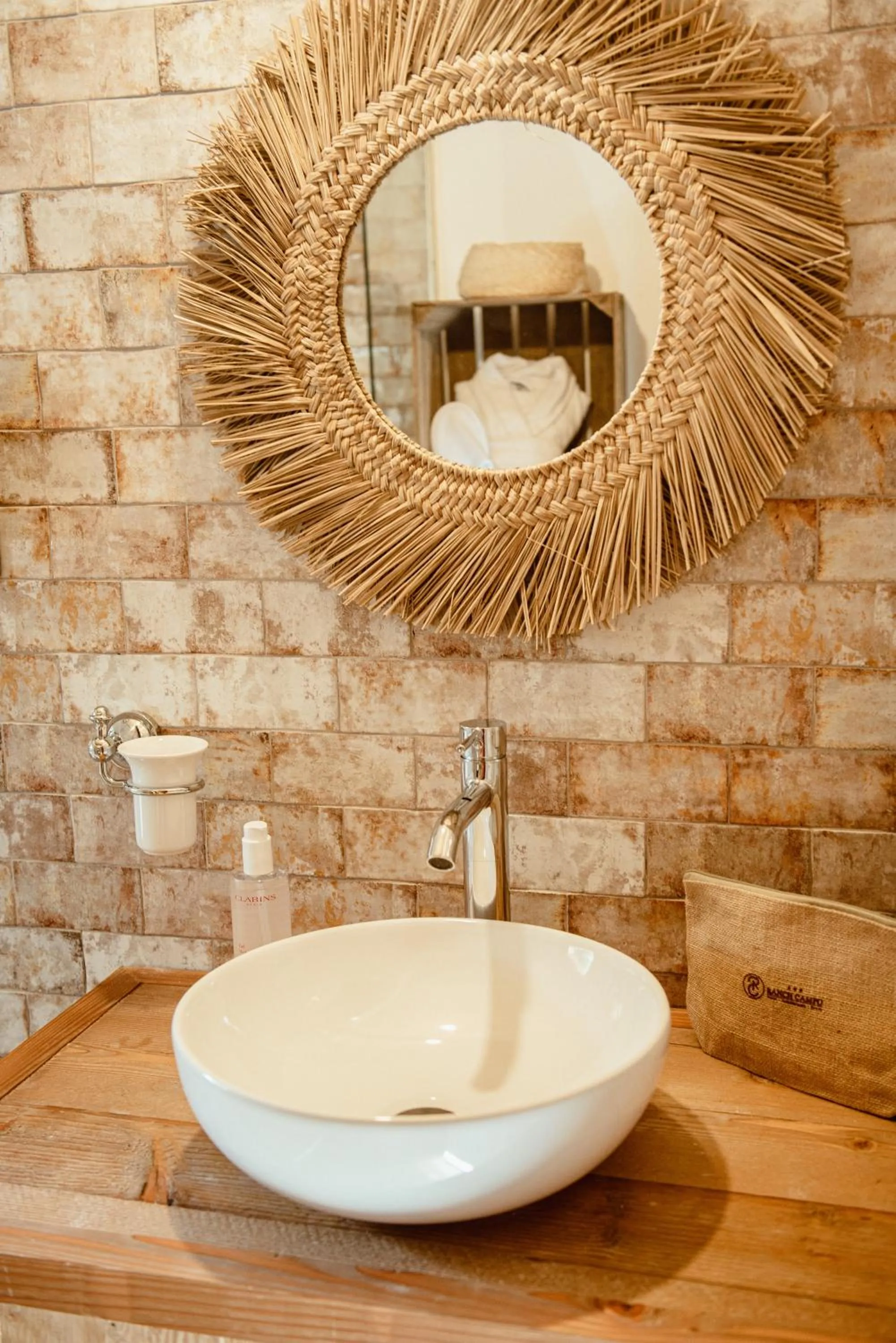 Bathroom in Ranch Campo Palombaggia