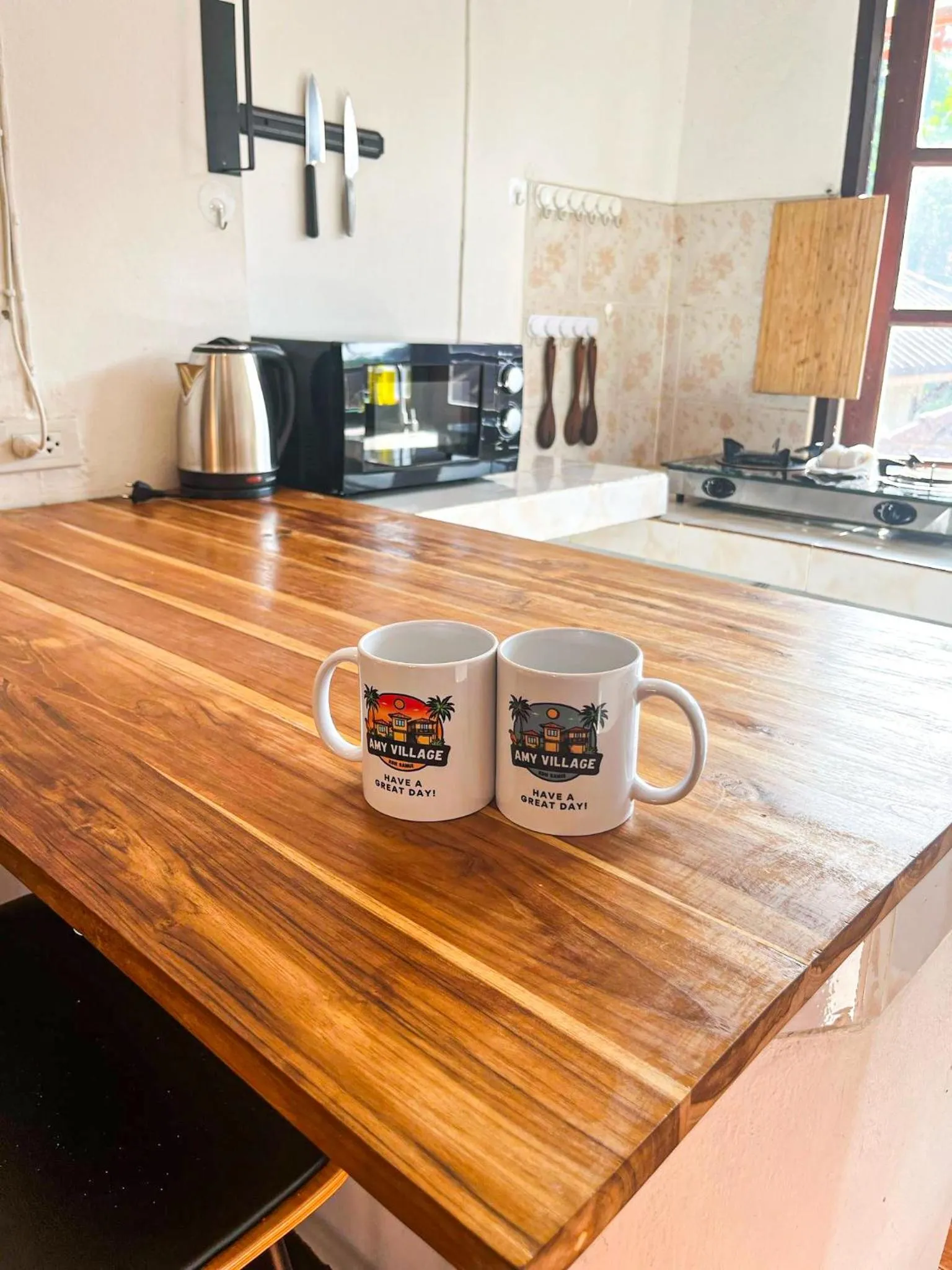 kitchen in Amy Village Apartments & Digital Hub