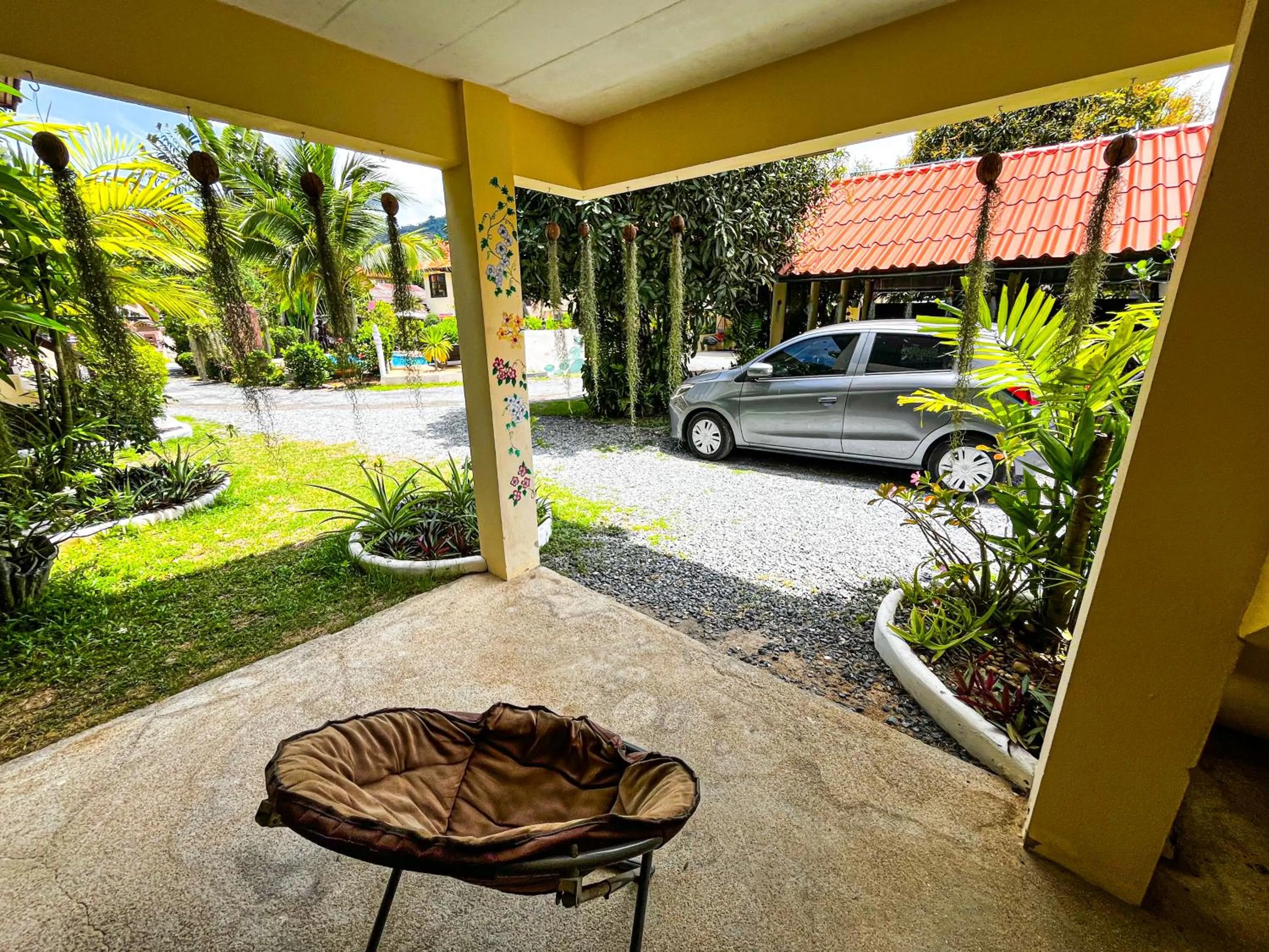 Patio in Amy Village Apartments & Digital Hub