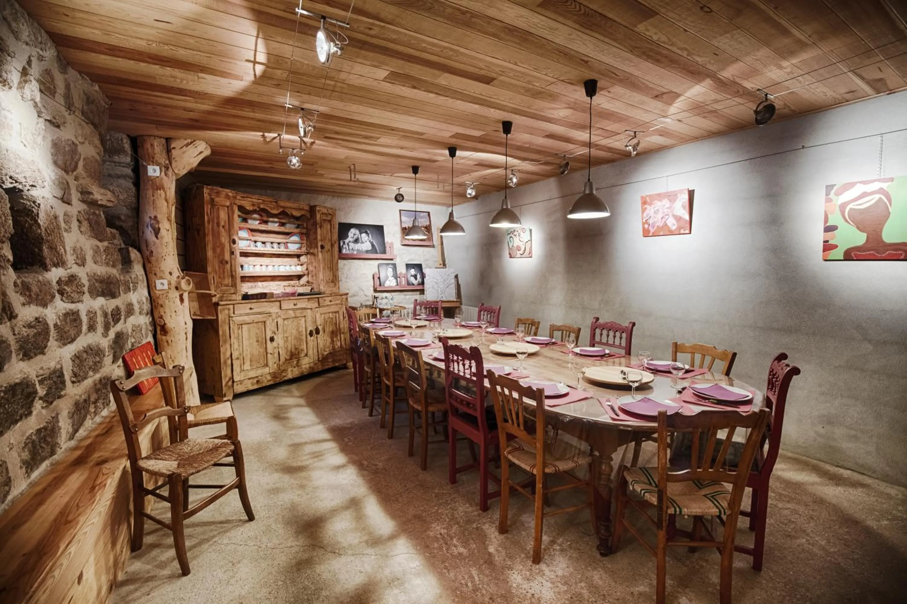 Dining area in Les Cremades