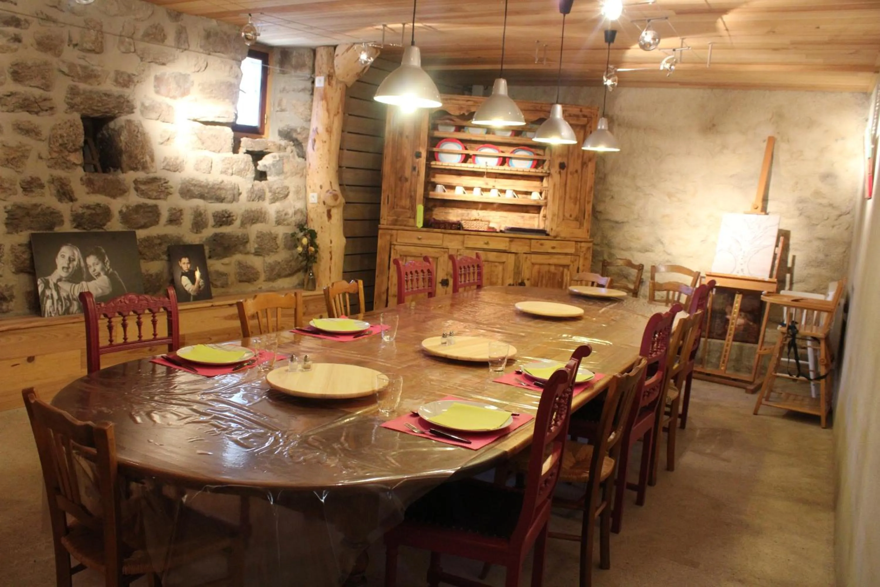 Dining area in Les Cremades