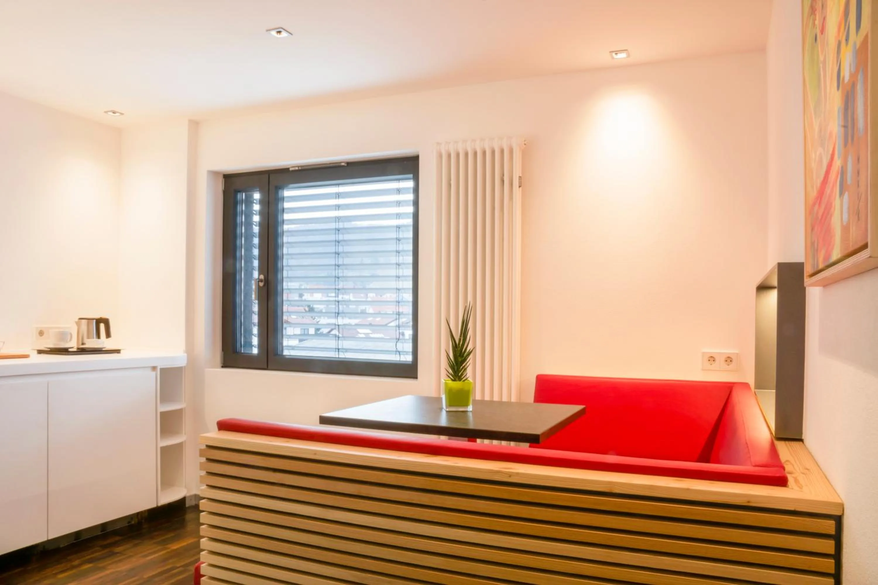 Seating area in Hotel Rommel