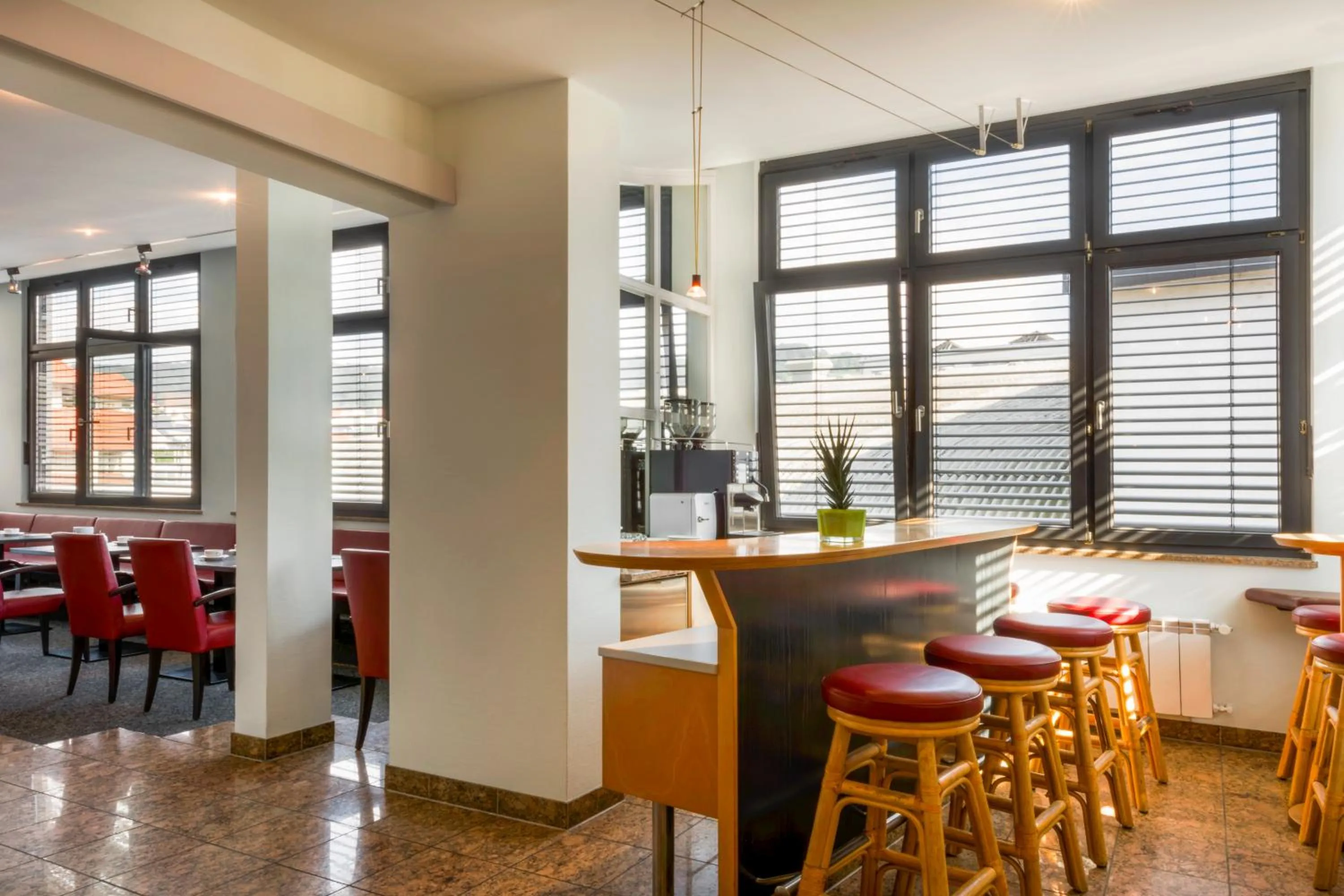 Lobby or reception in Hotel Rommel