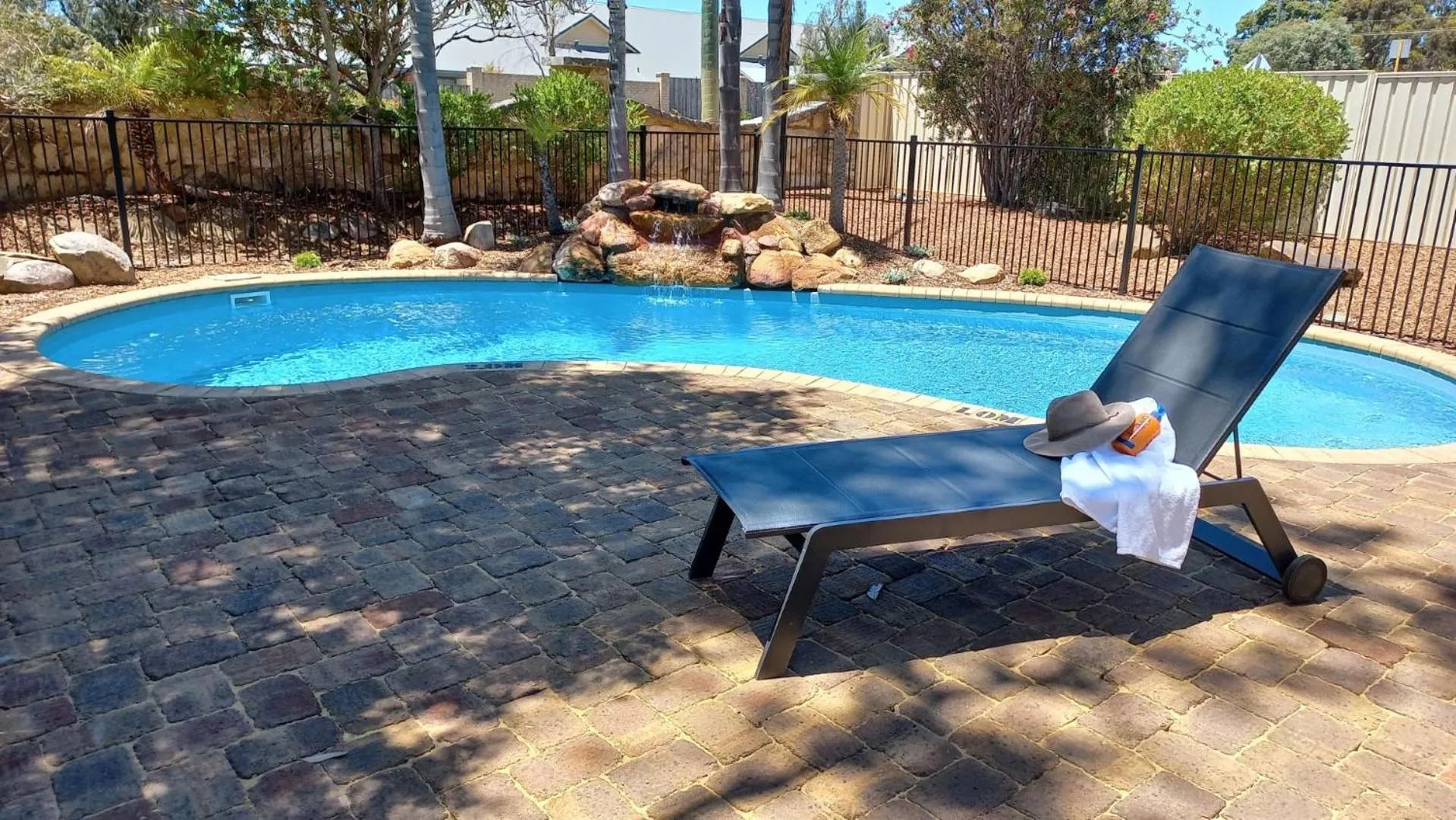 Pool view in Margaret River Motel