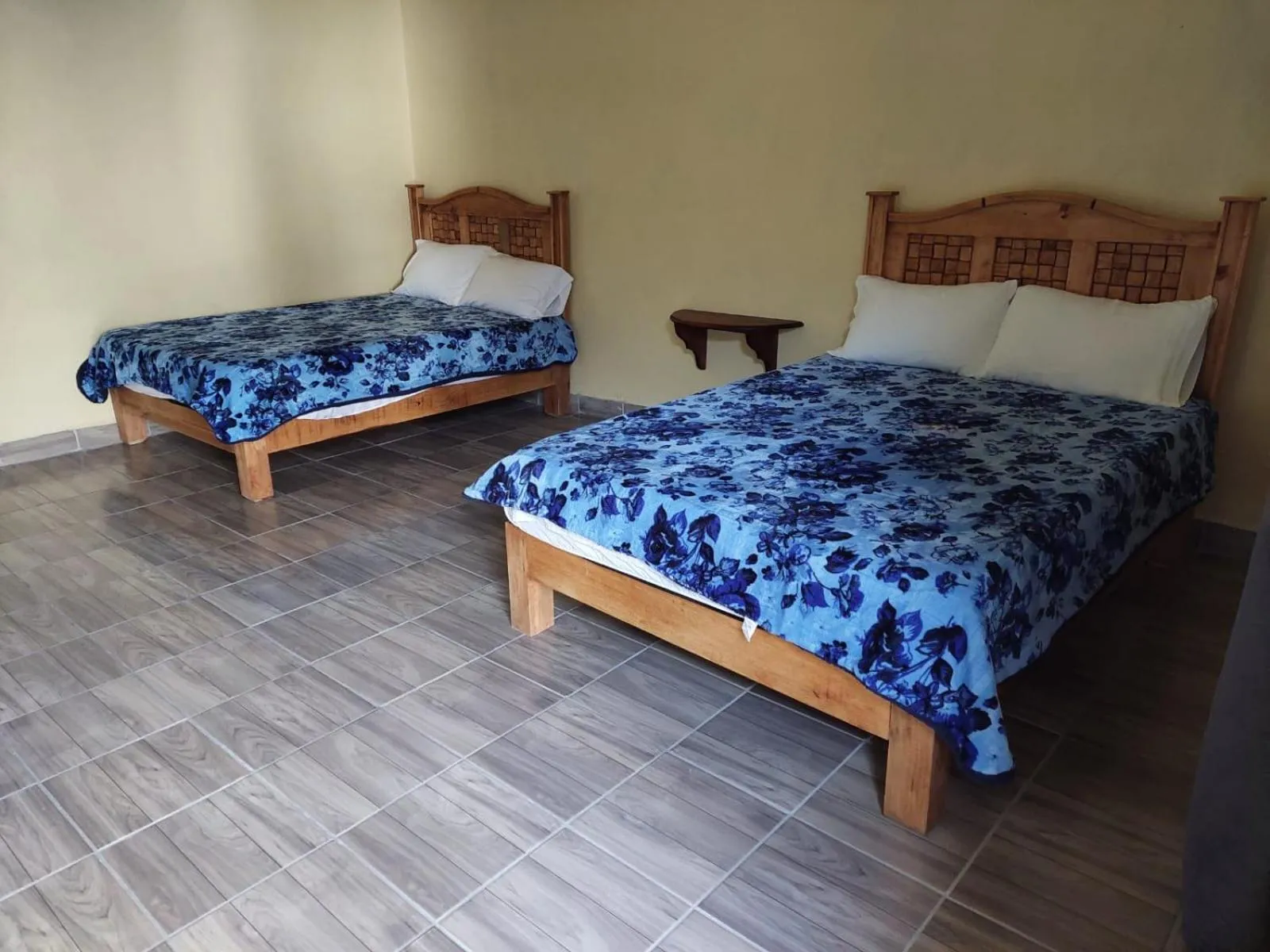 Bed in Hotel Villa Aurora