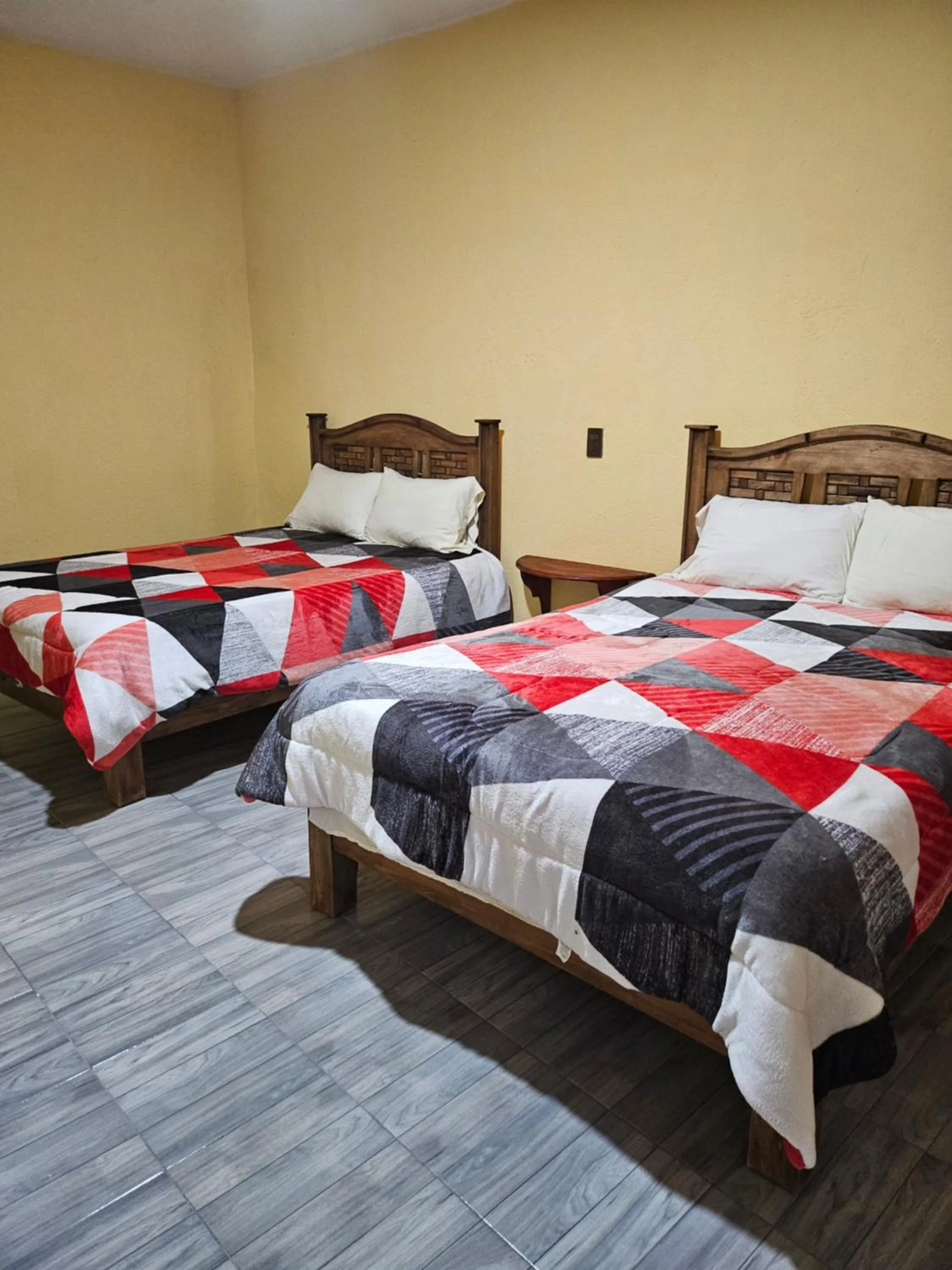 Bed in Hotel Villa Aurora