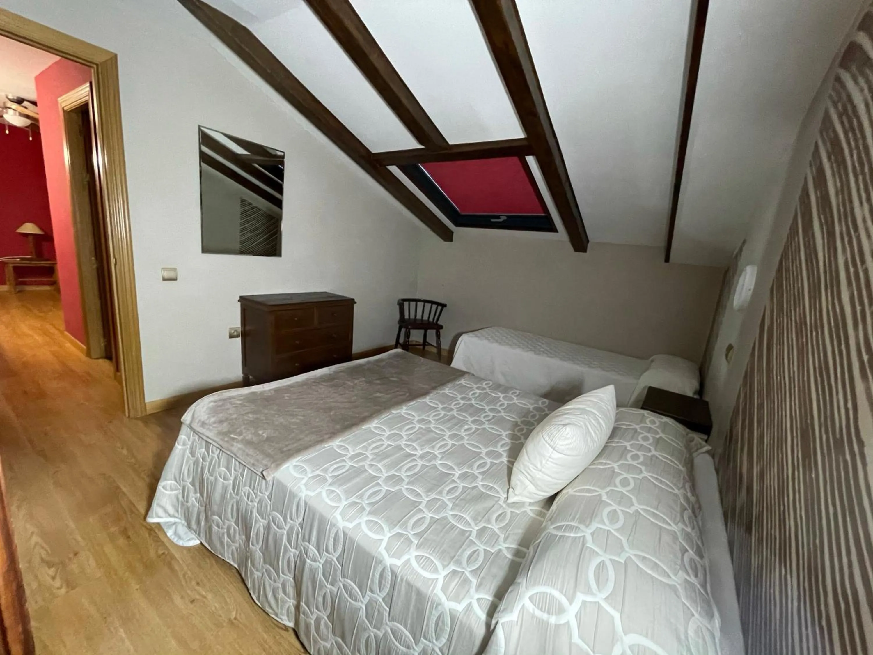 Bed in Hotel Apartamentos Barrau