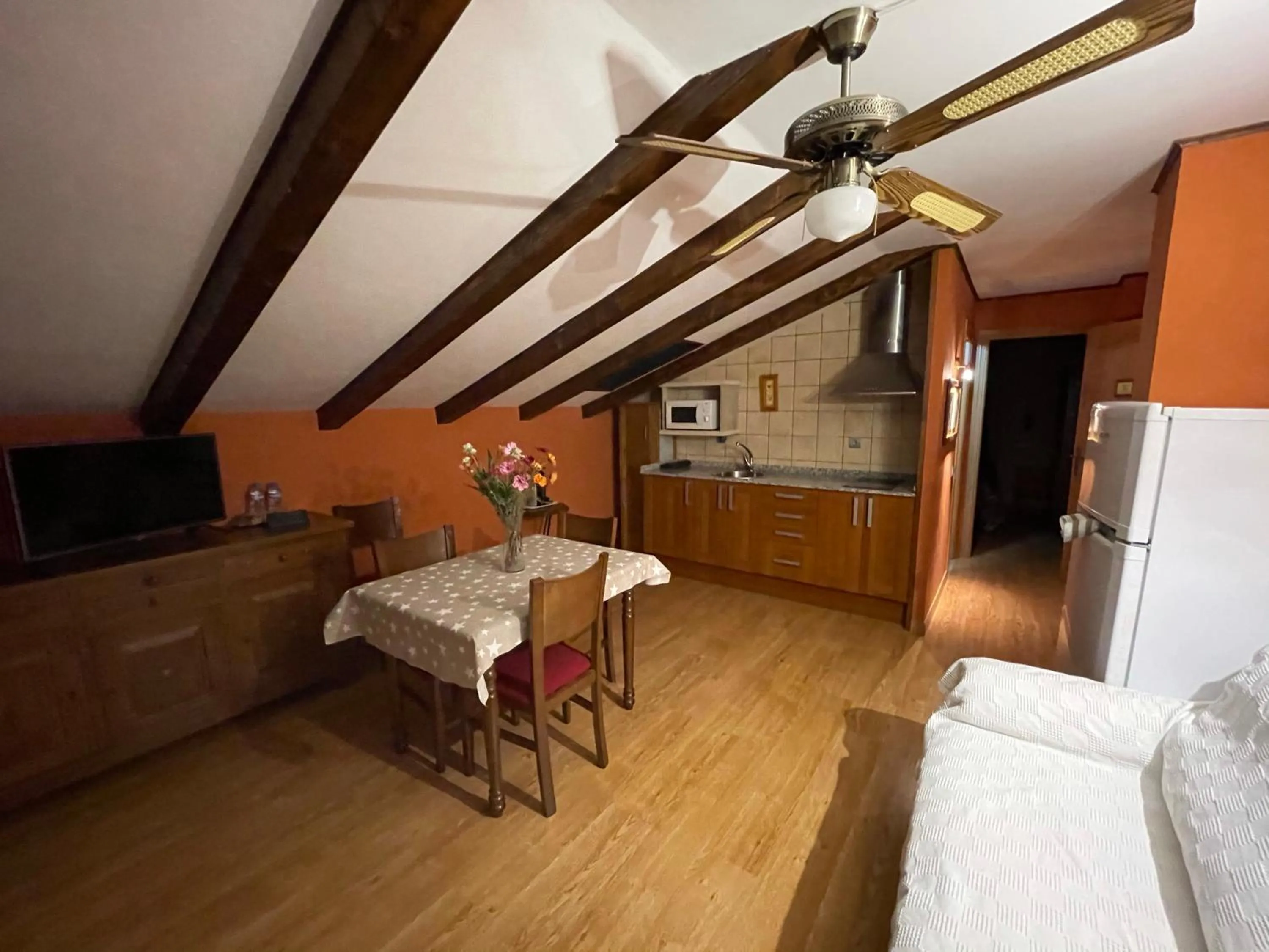 Communal lounge/ TV room in Hotel Apartamentos Barrau