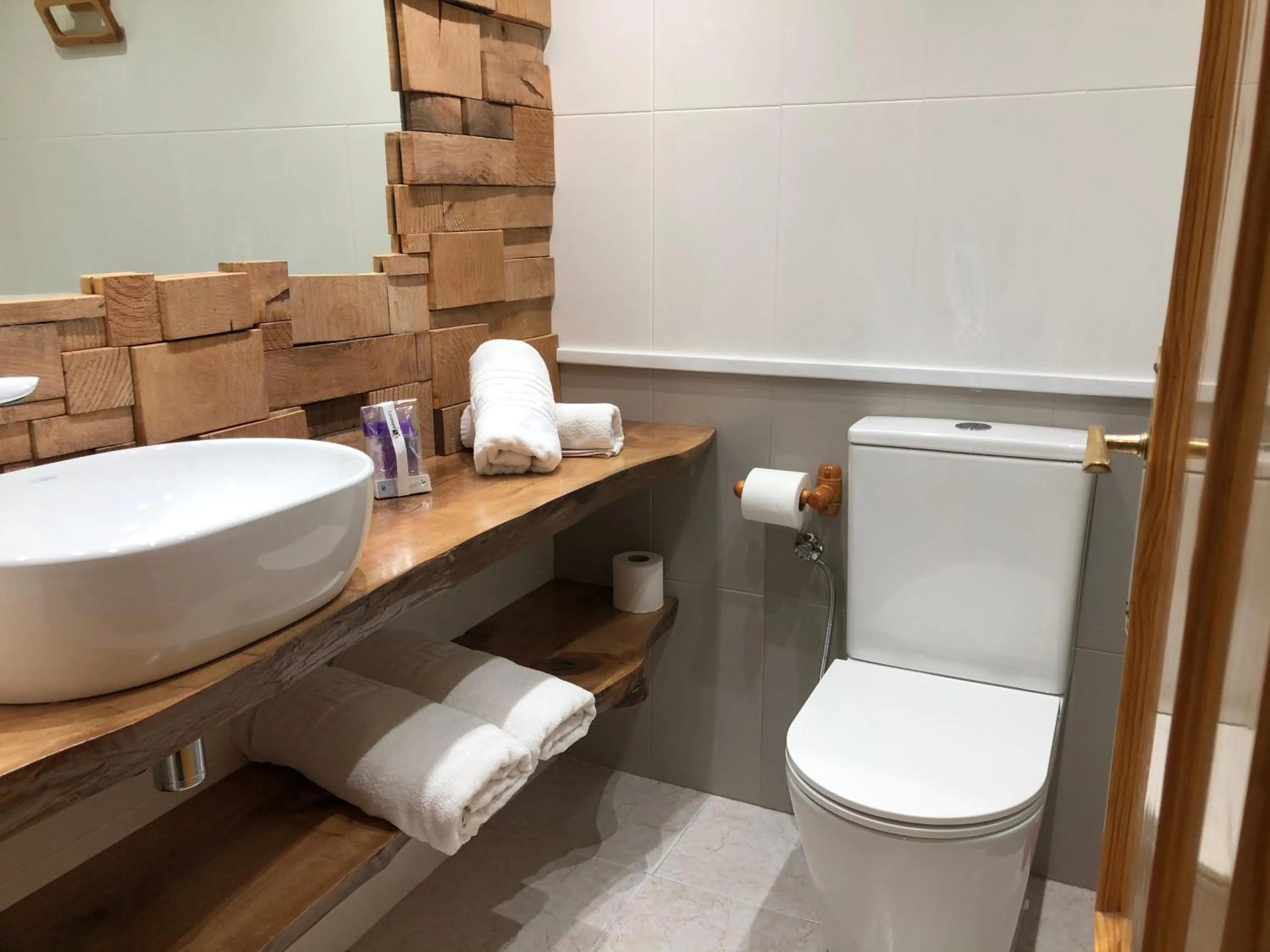 Bathroom in Hotel Apartamentos Barrau