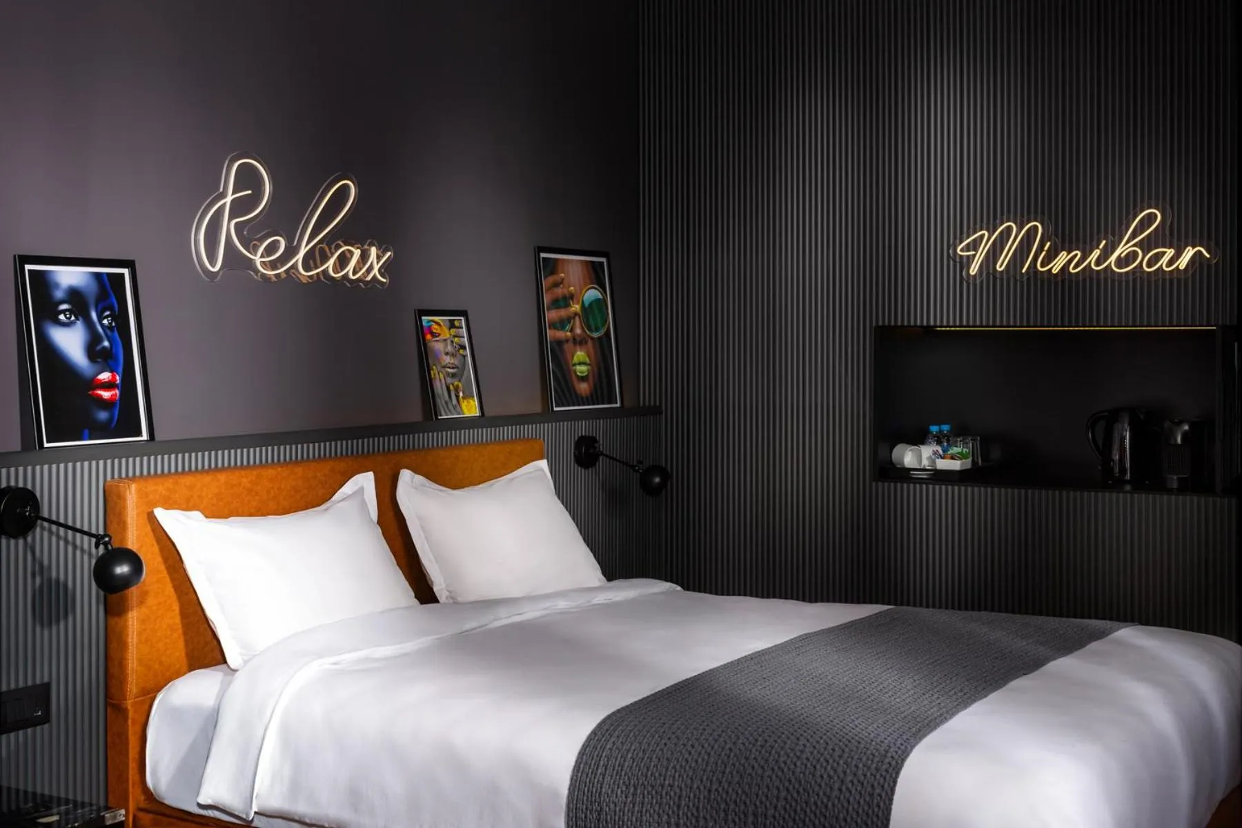 Bed in Rila Hotel Sofia