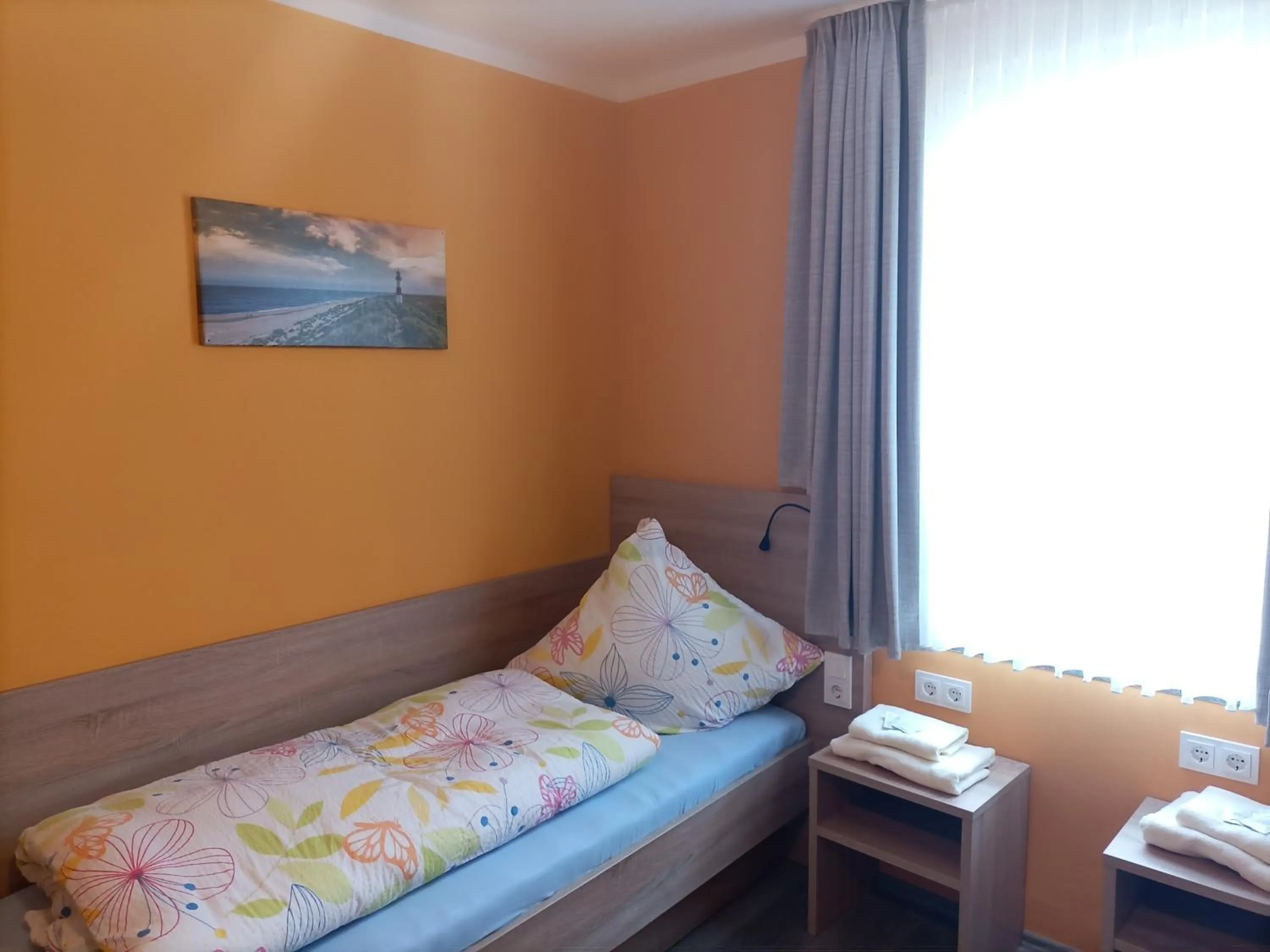 Bed in Hotel An der Karlstadt