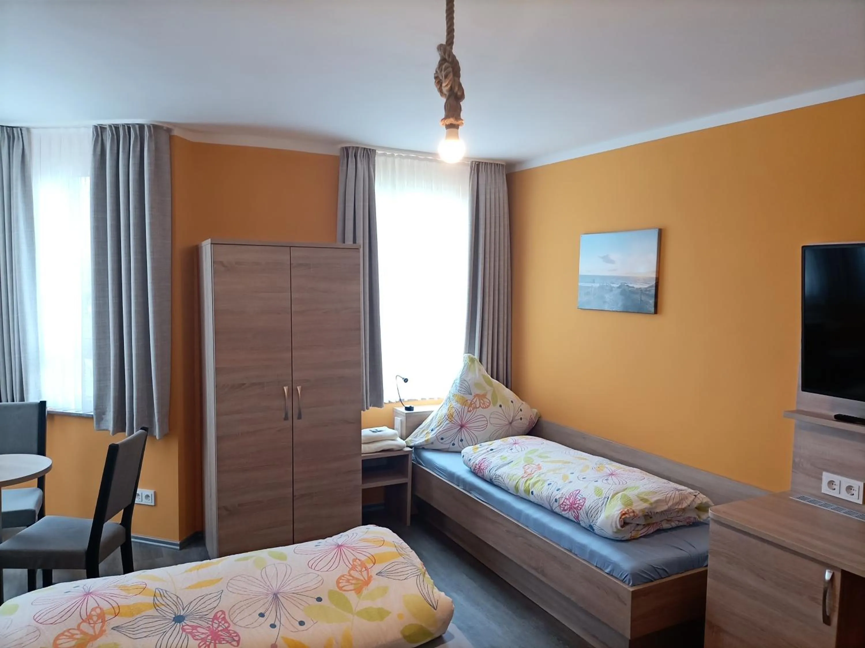 Bed in Hotel An der Karlstadt