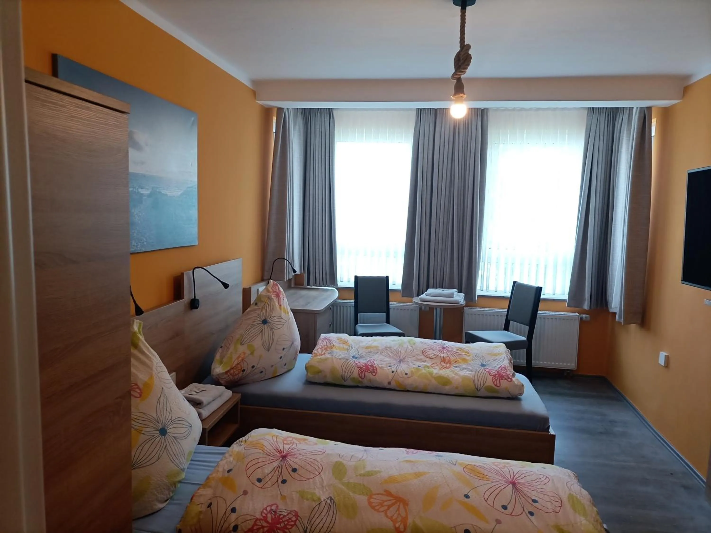 Bed in Hotel An der Karlstadt