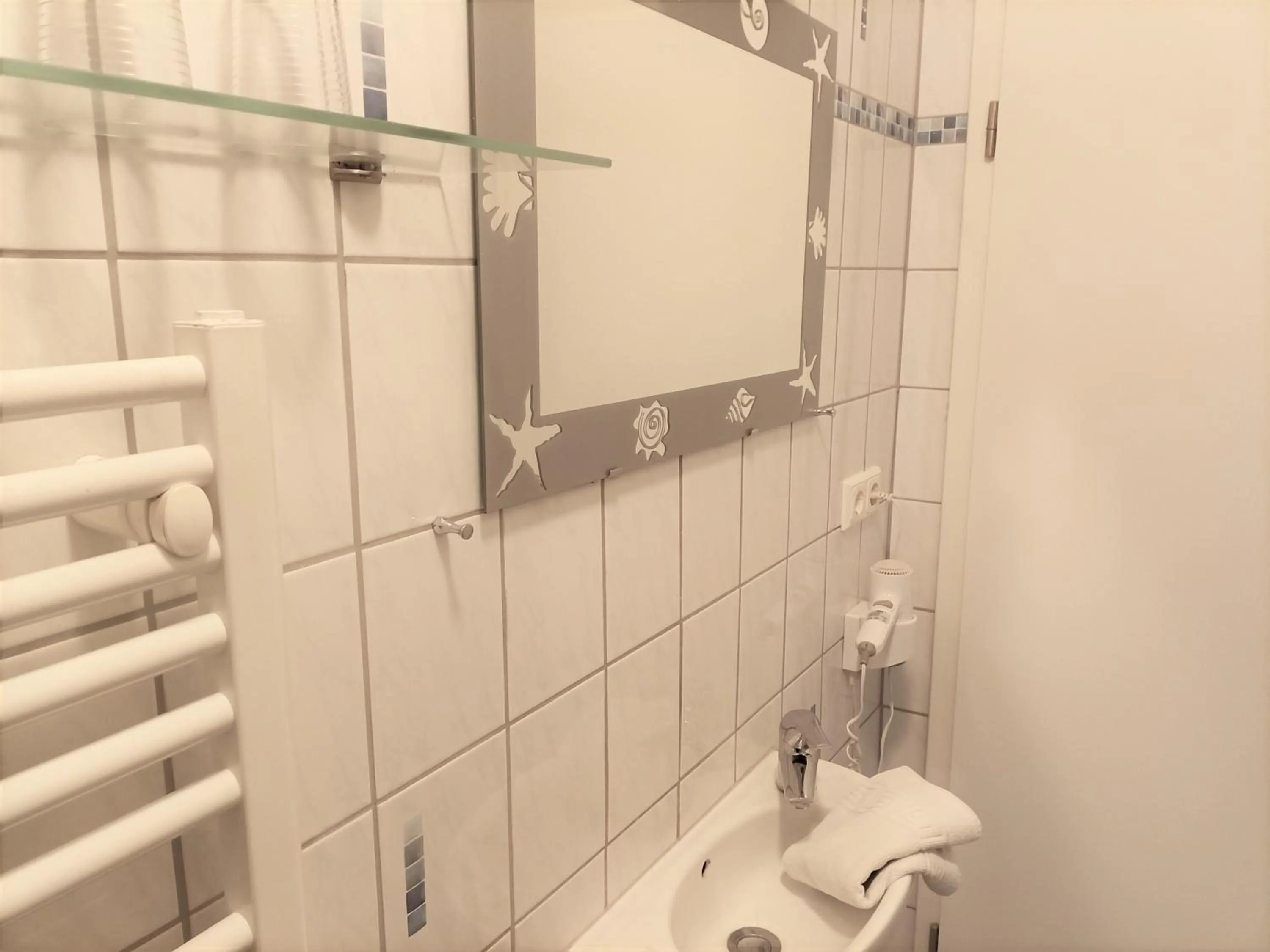 Bathroom in Hotel An der Karlstadt