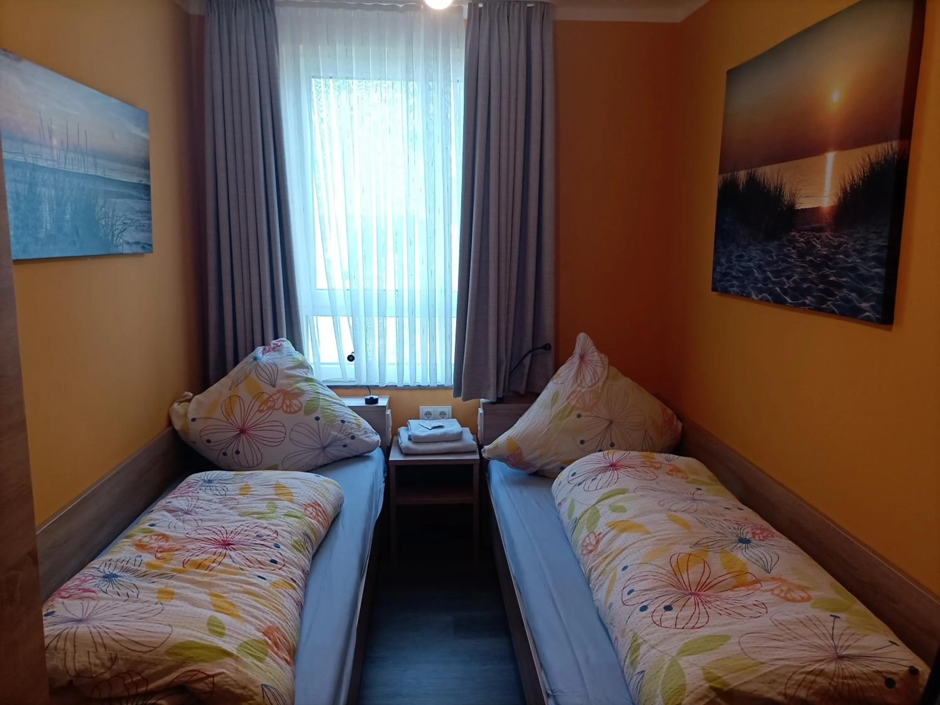 Bed in Hotel An der Karlstadt