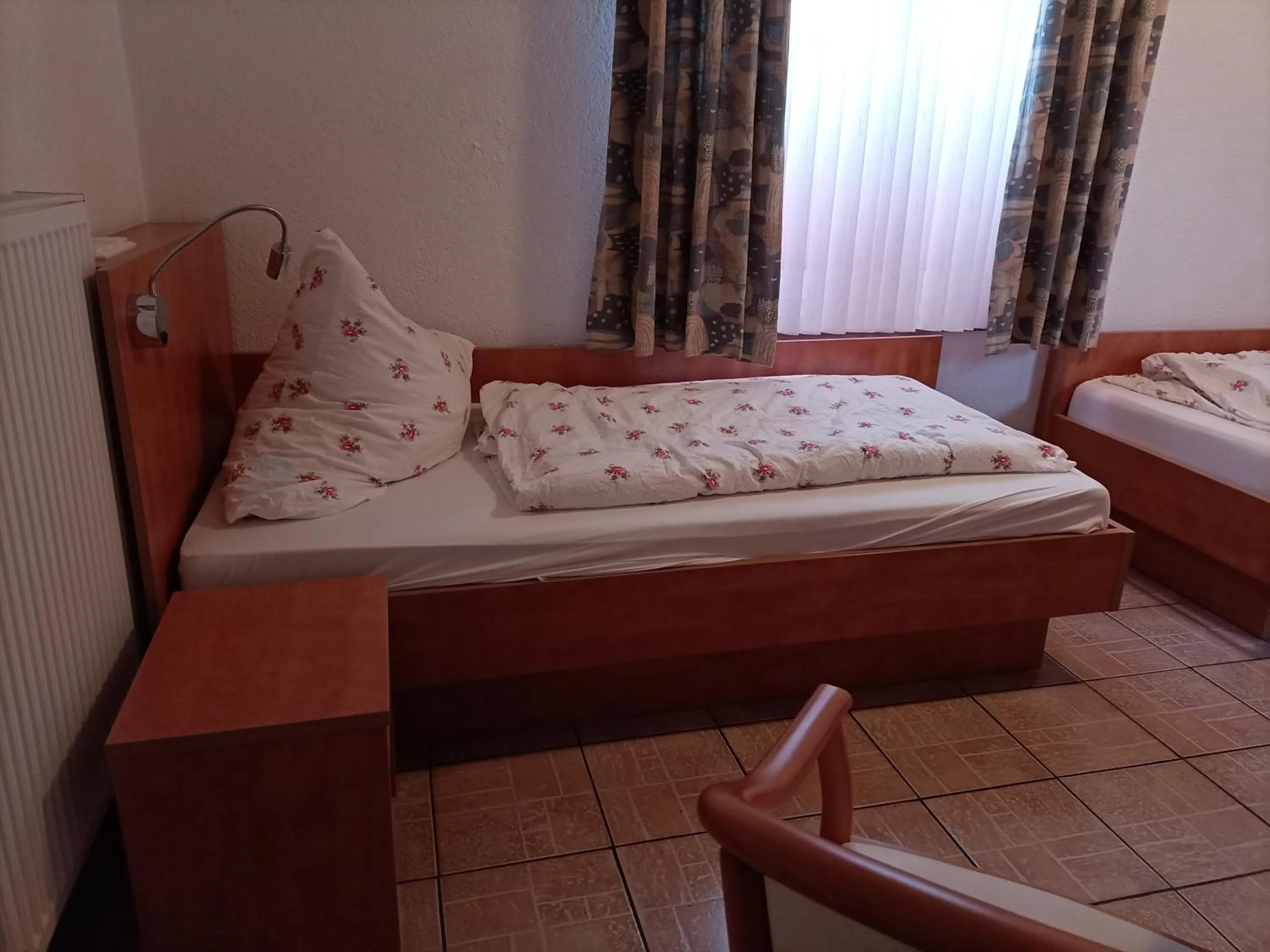 Bed in Hotel An der Karlstadt