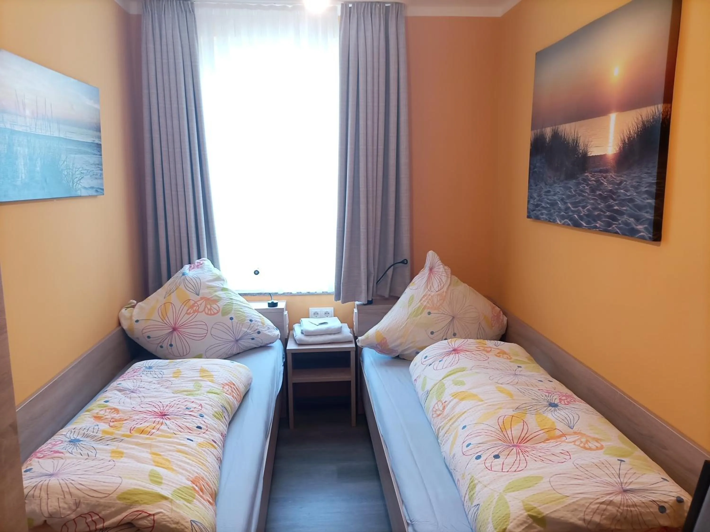 Bed in Hotel An der Karlstadt