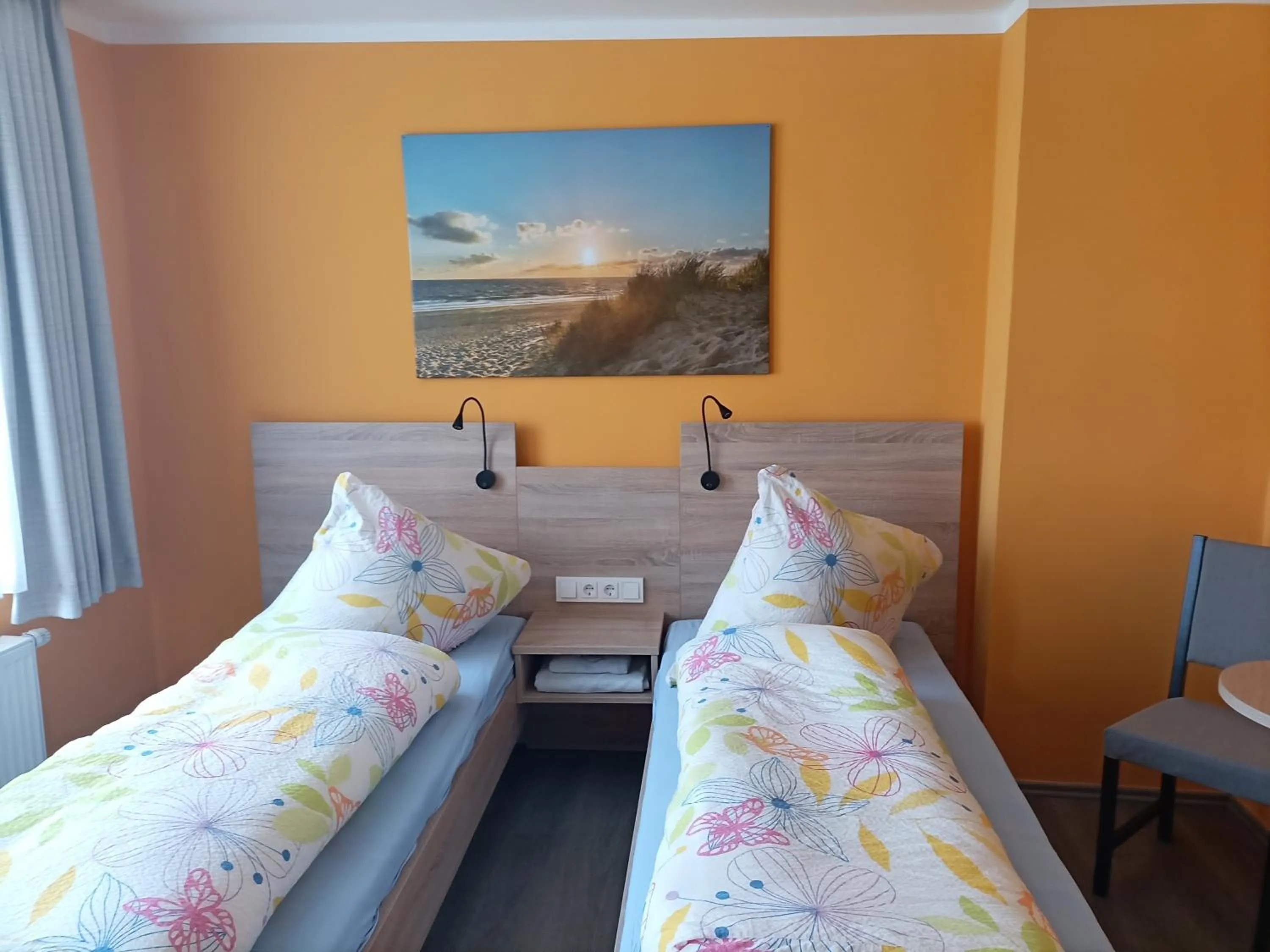 Bed in Hotel An der Karlstadt