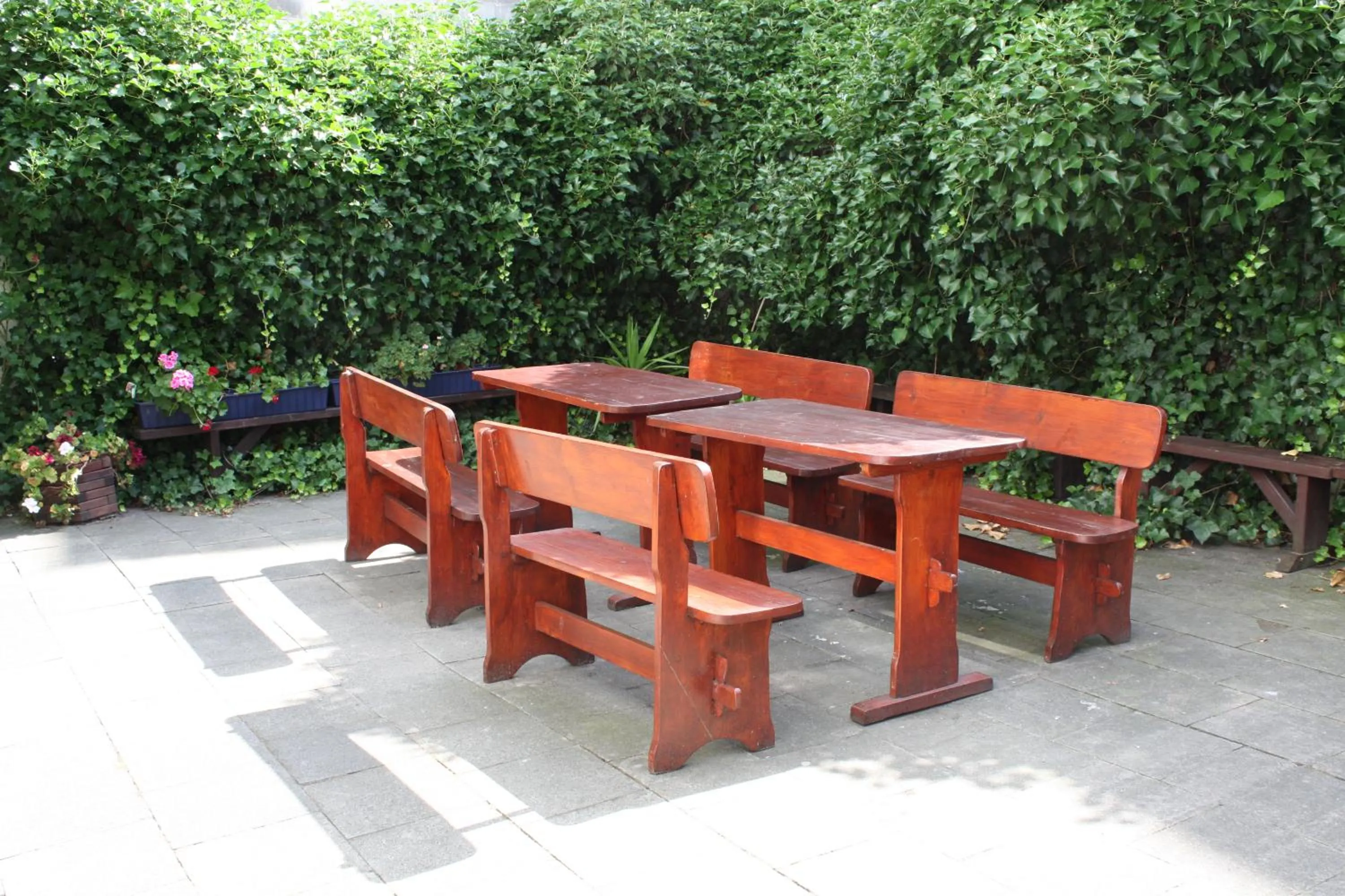 Patio in Hotel An der Karlstadt