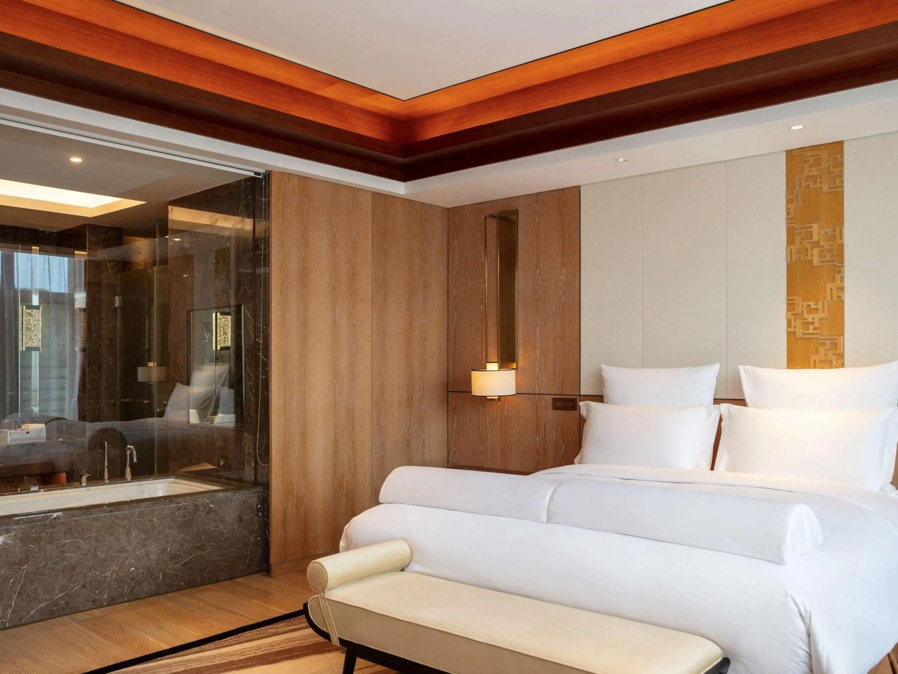 Photo of the whole room, Bed in Pullman Changbaishan Resort