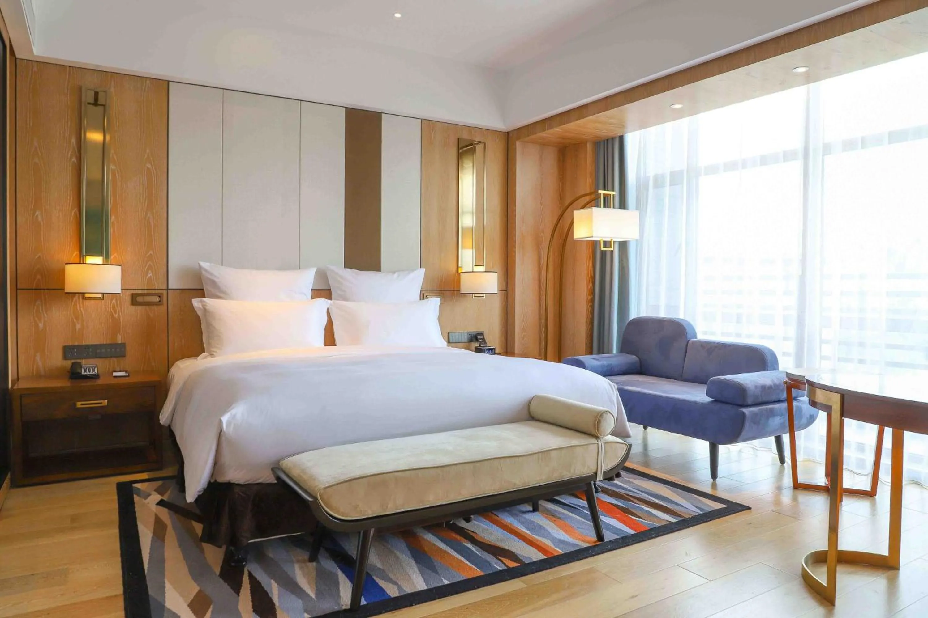 Bed in Pullman Changbaishan Resort