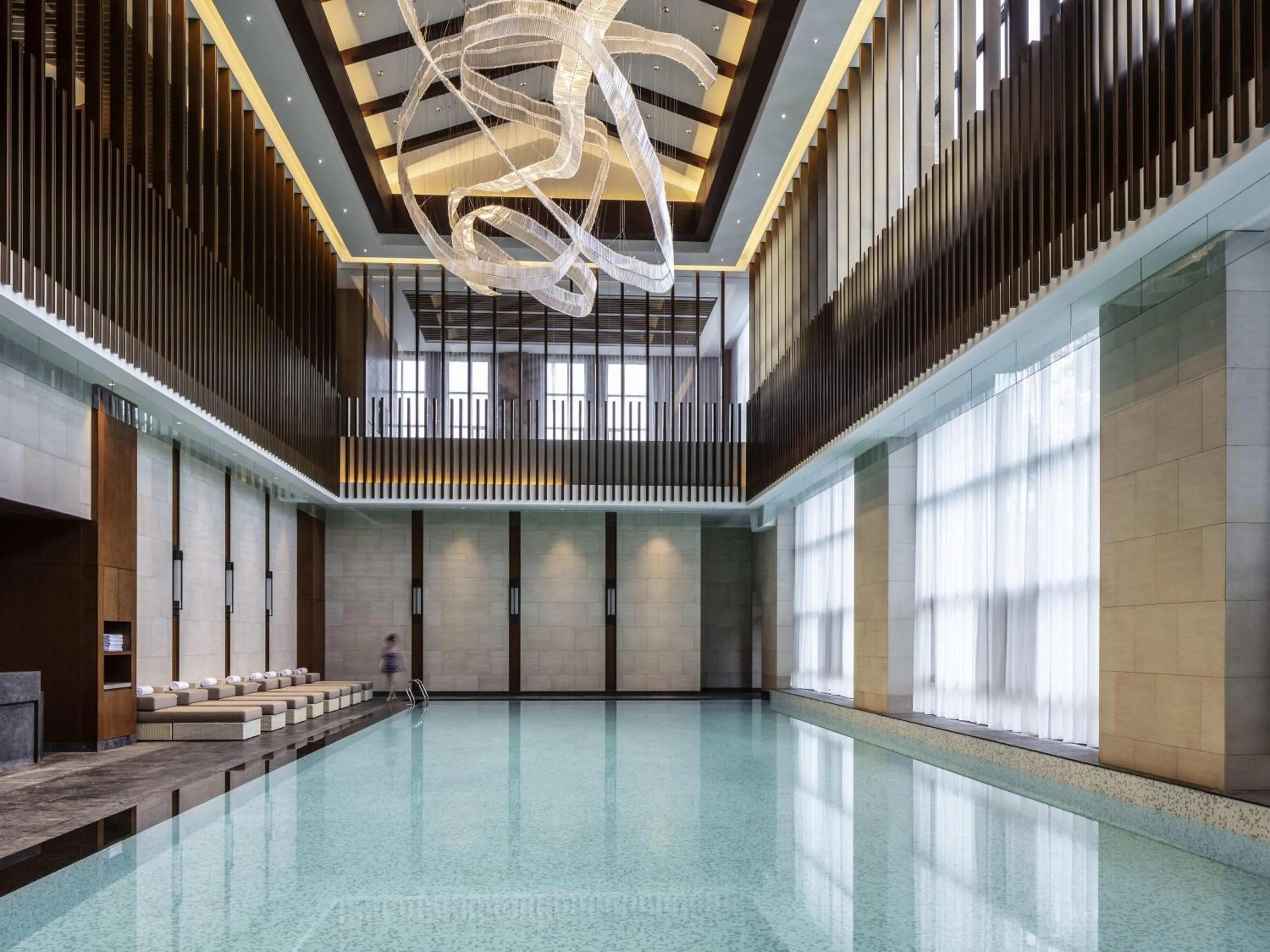 Pool view in Pullman Changbaishan Resort