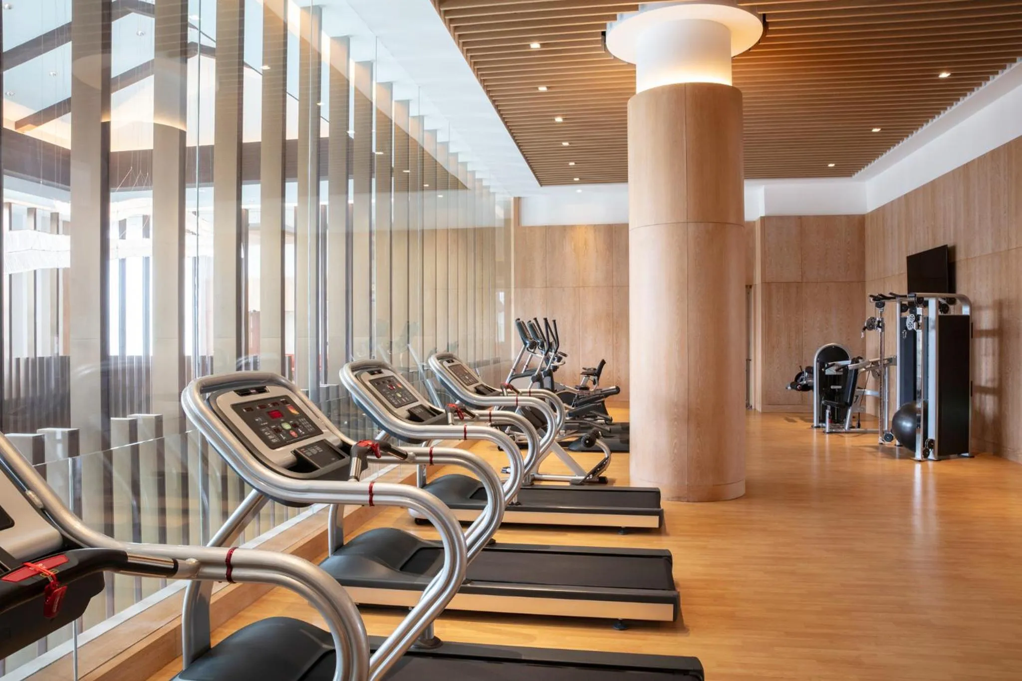 Fitness centre/facilities in Pullman Changbaishan Resort