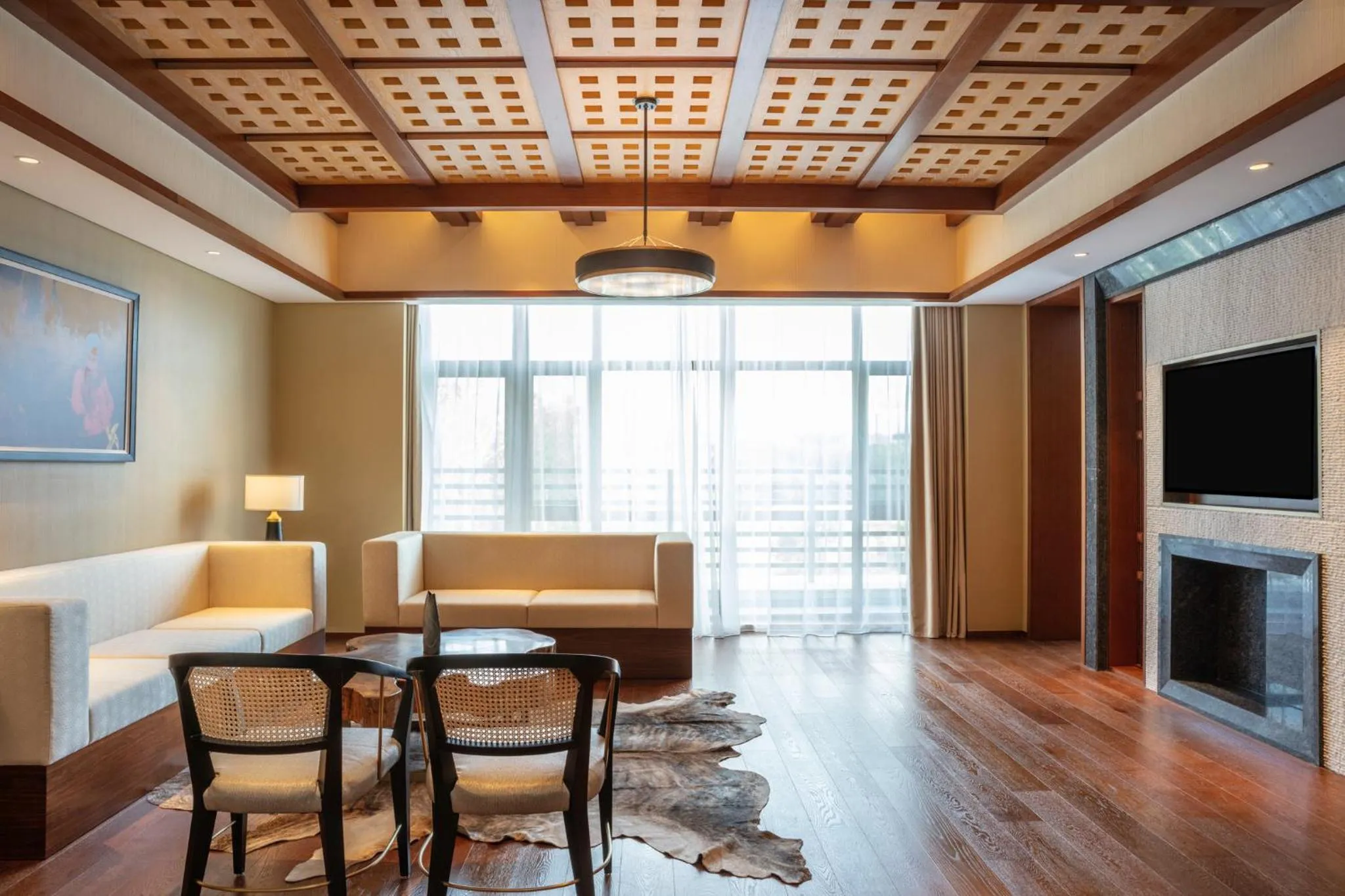 Living room in Pullman Changbaishan Resort