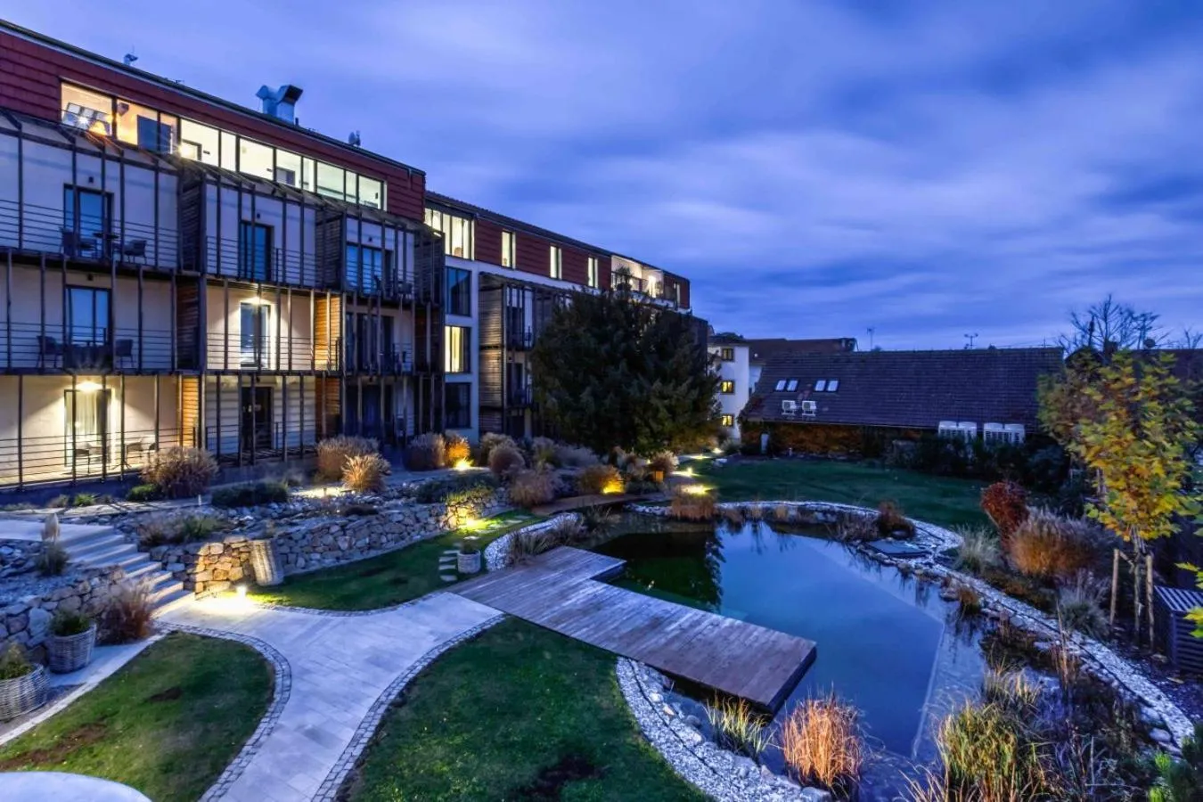 Property building in Wellness Hotel Volarik