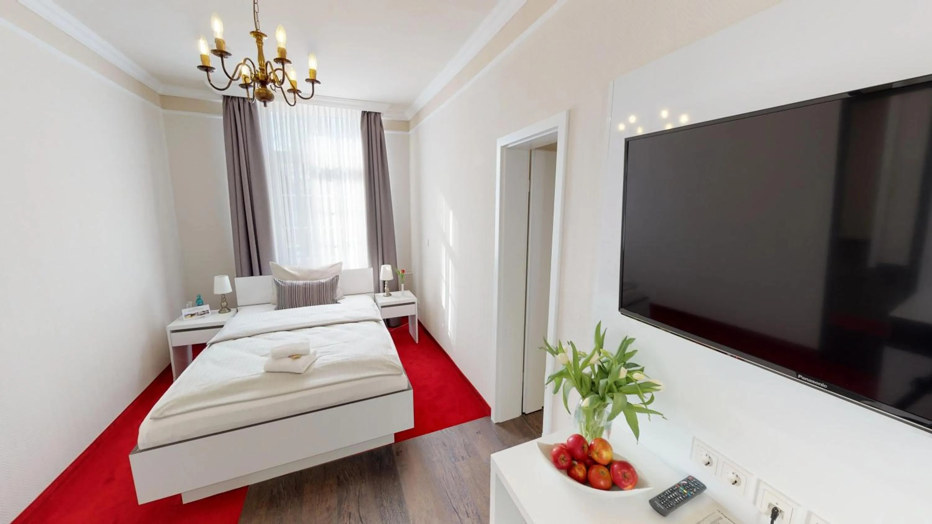 Photo of the whole room, Bed in Hotel Residenz23