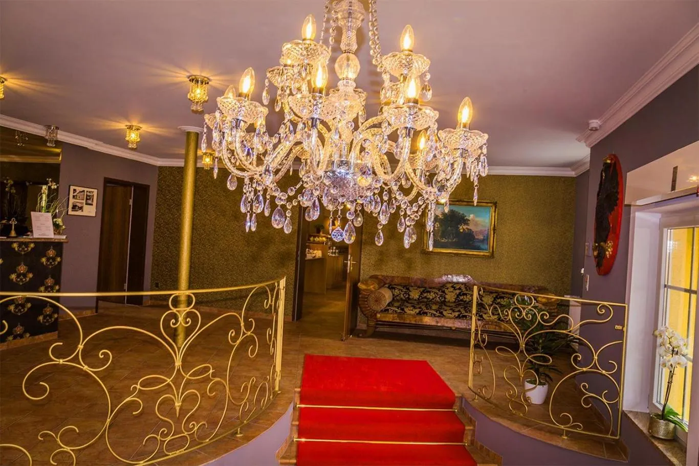 Lobby or reception in Hotel Residenz23