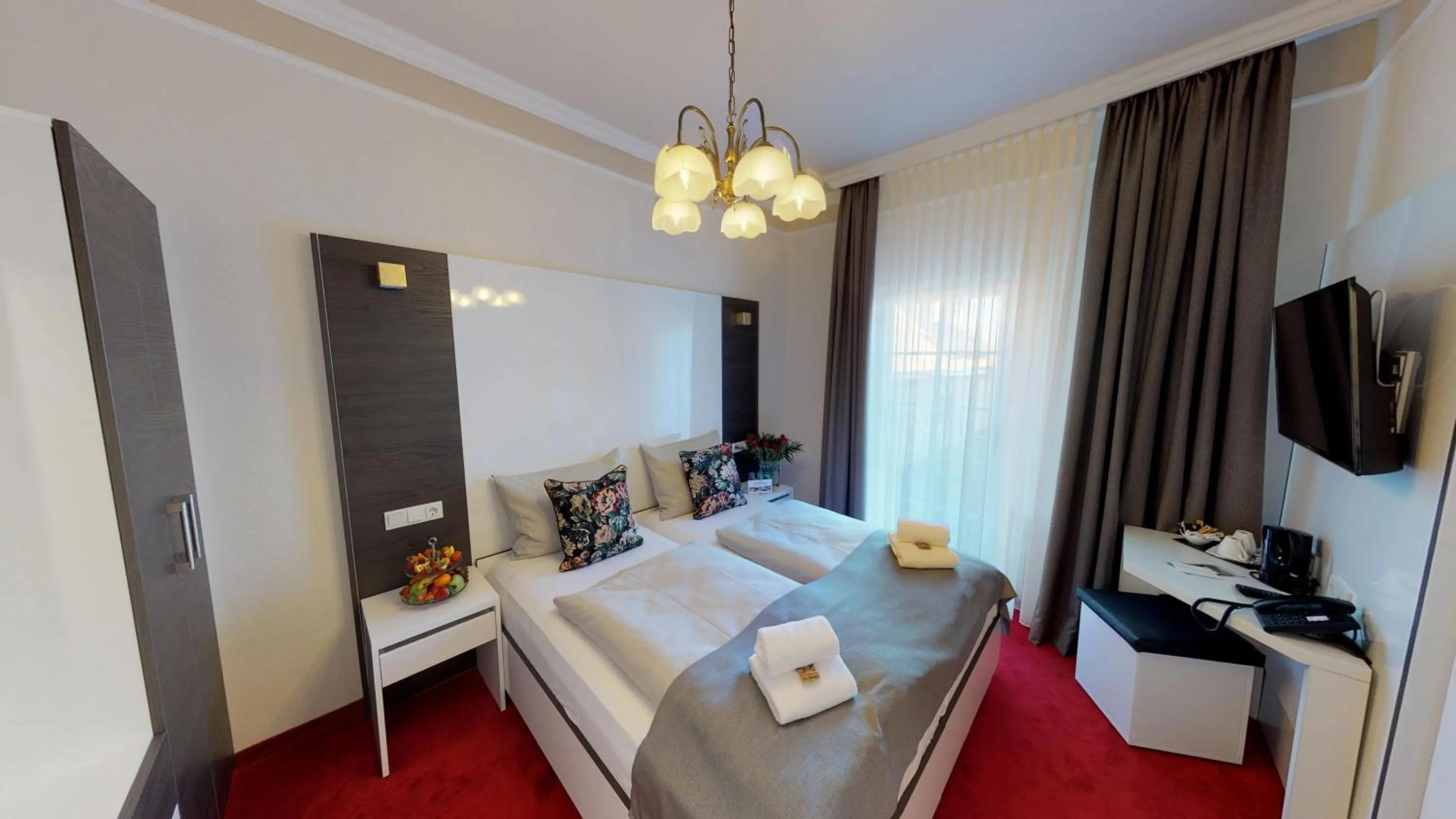 Photo of the whole room, Bed in Hotel Residenz23