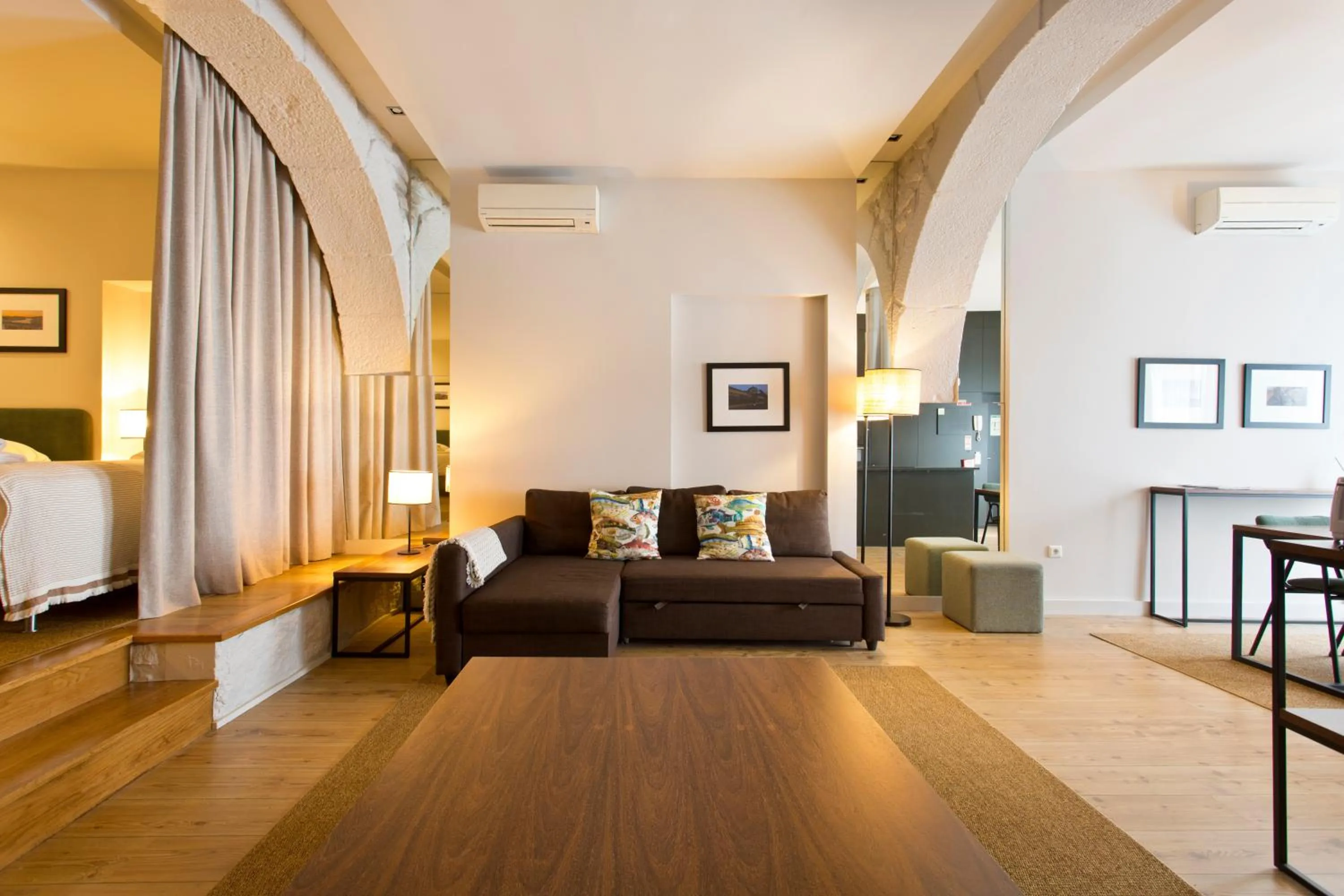 Seating area in RVA - Gustave Eiffel Apartments