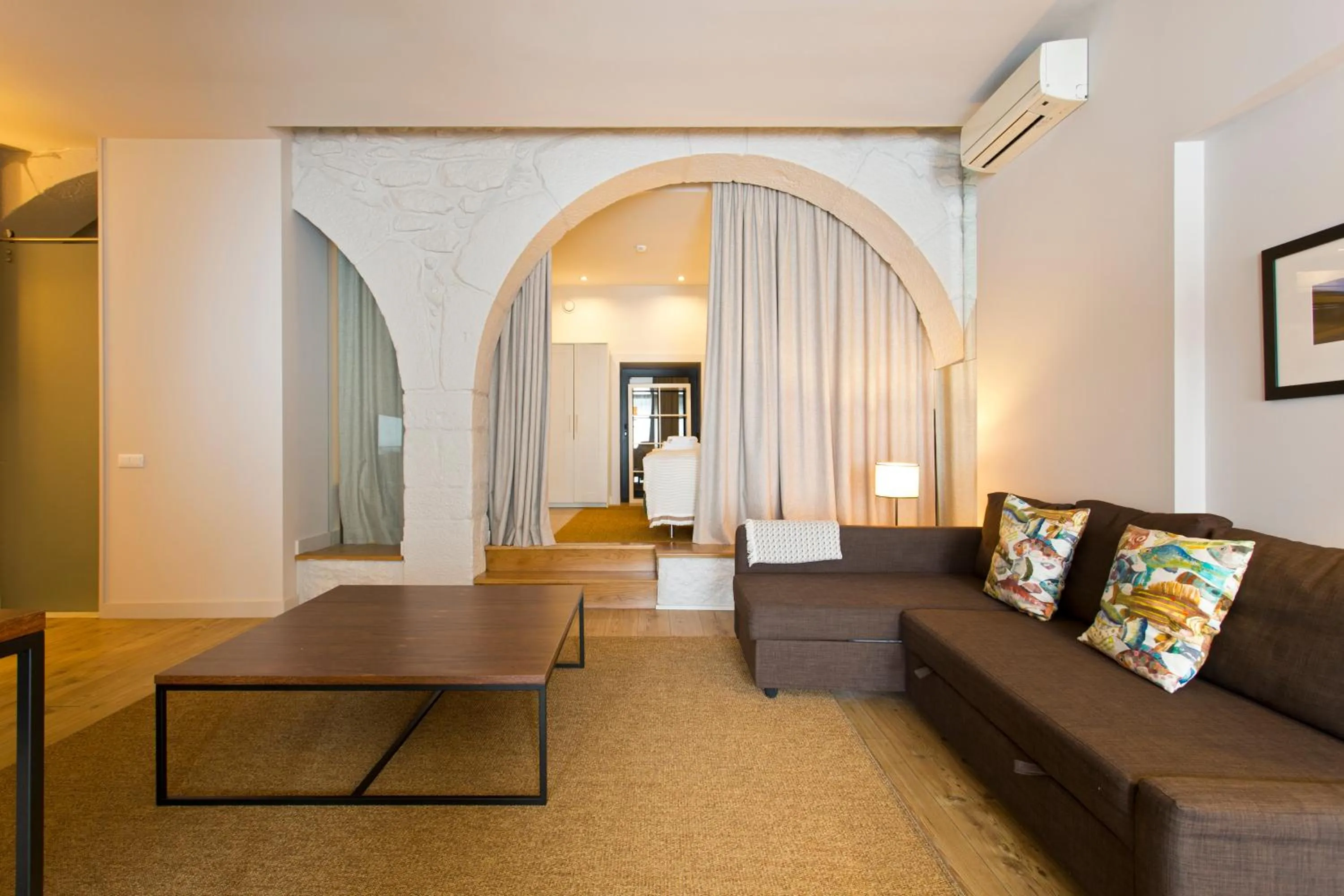 Seating area in RVA - Gustave Eiffel Apartments