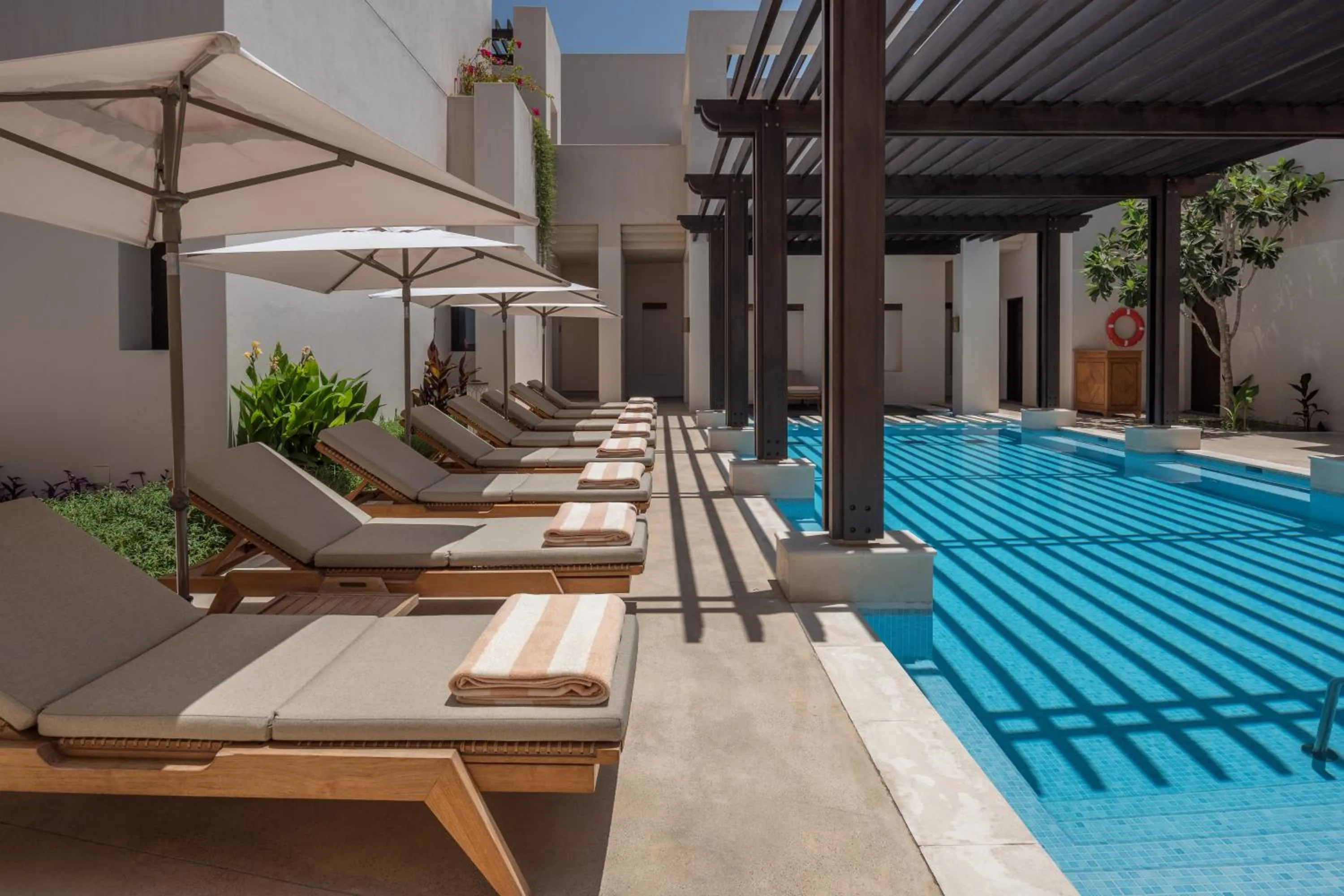 Swimming pool in The Chedi Al Bait, Sharjah