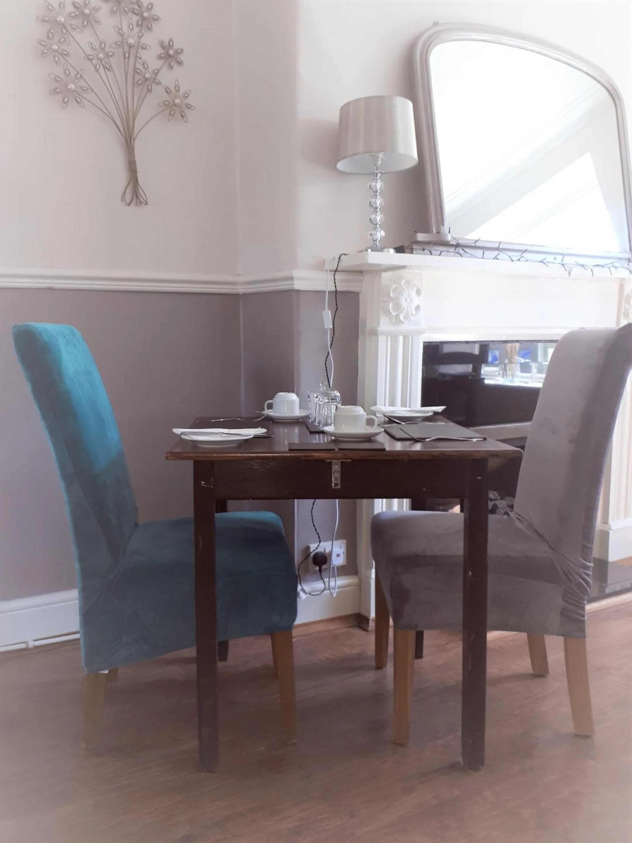 Dining area in Cambrian House