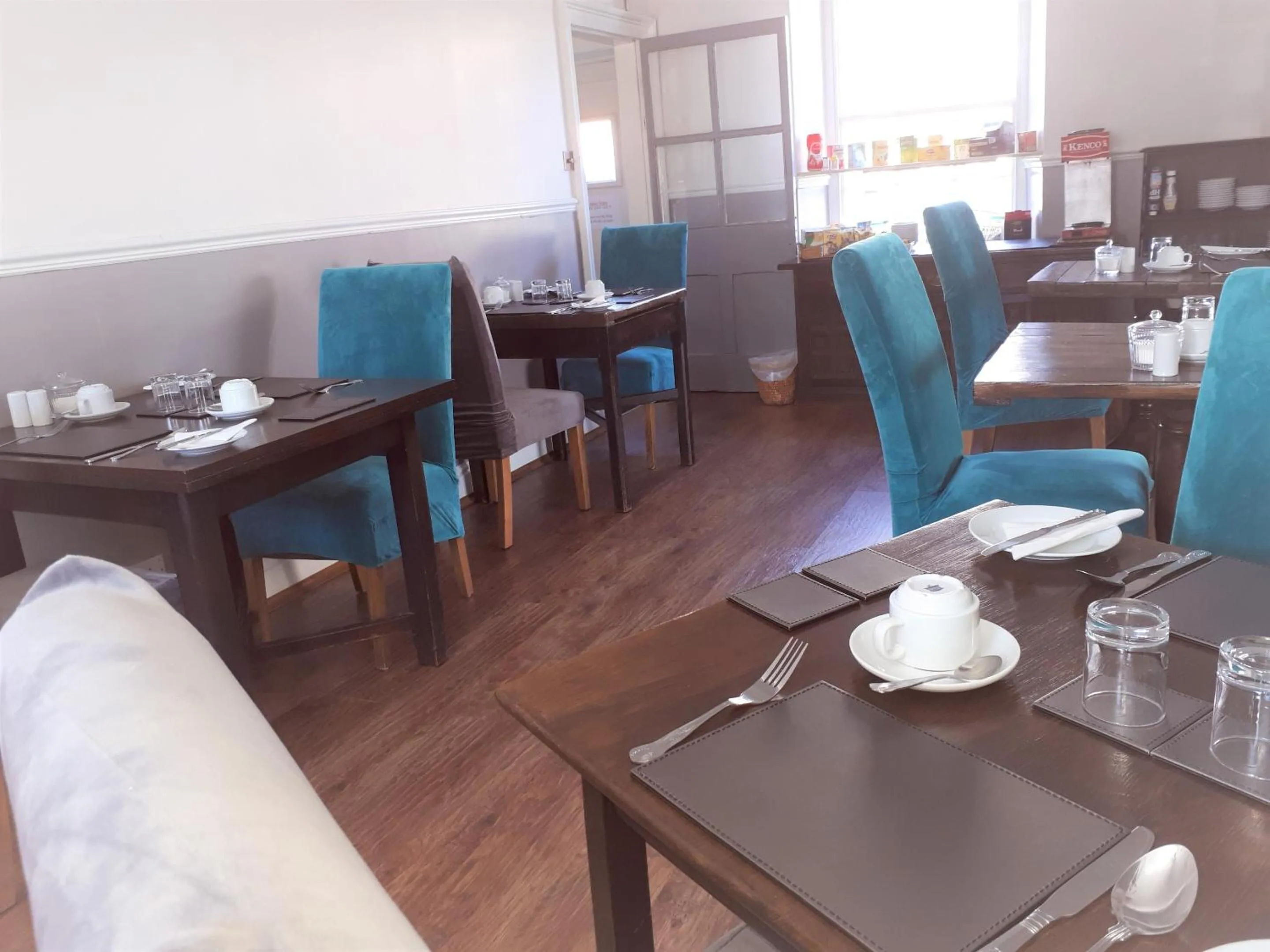 Dining area in Cambrian House