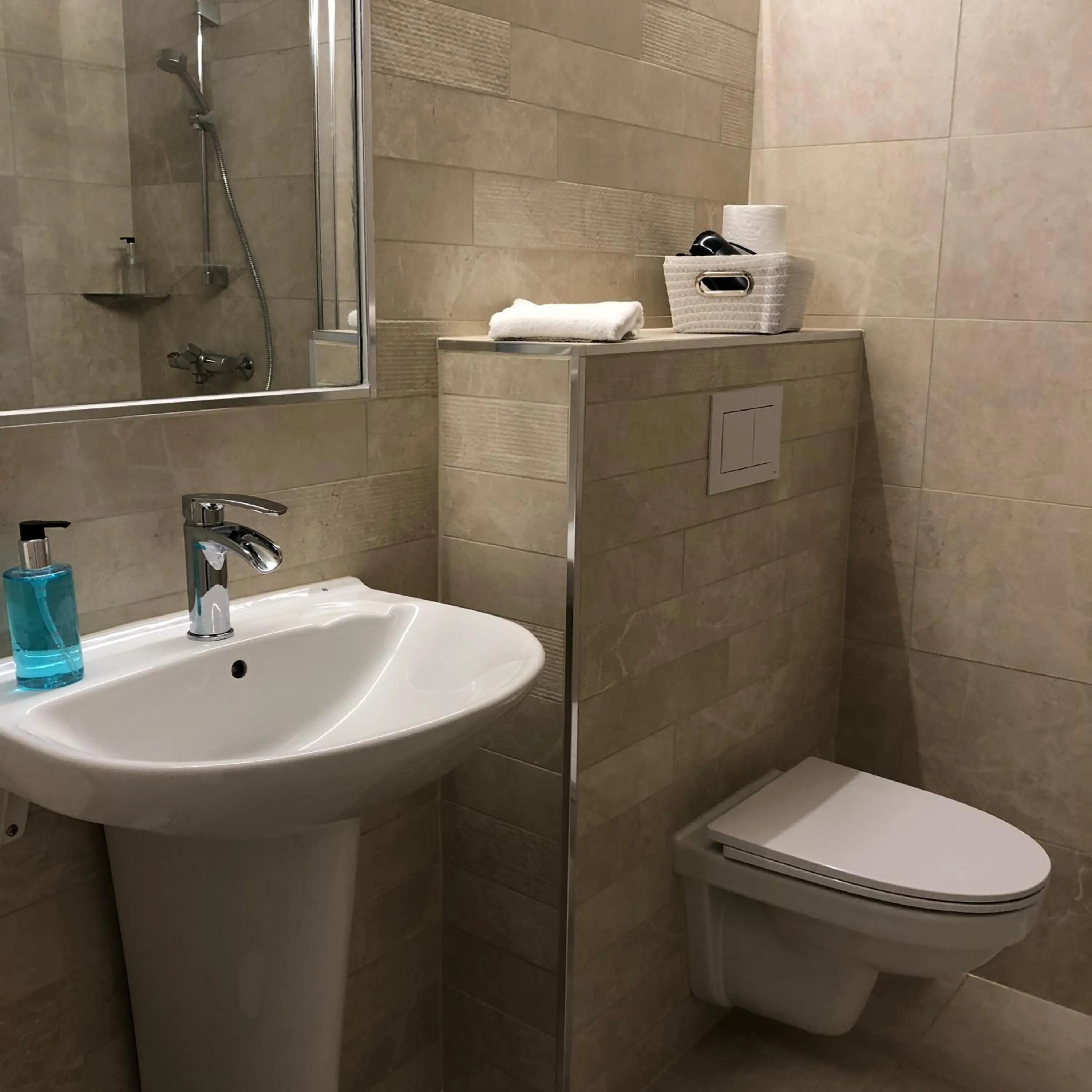 Toilet in Risør Hotel