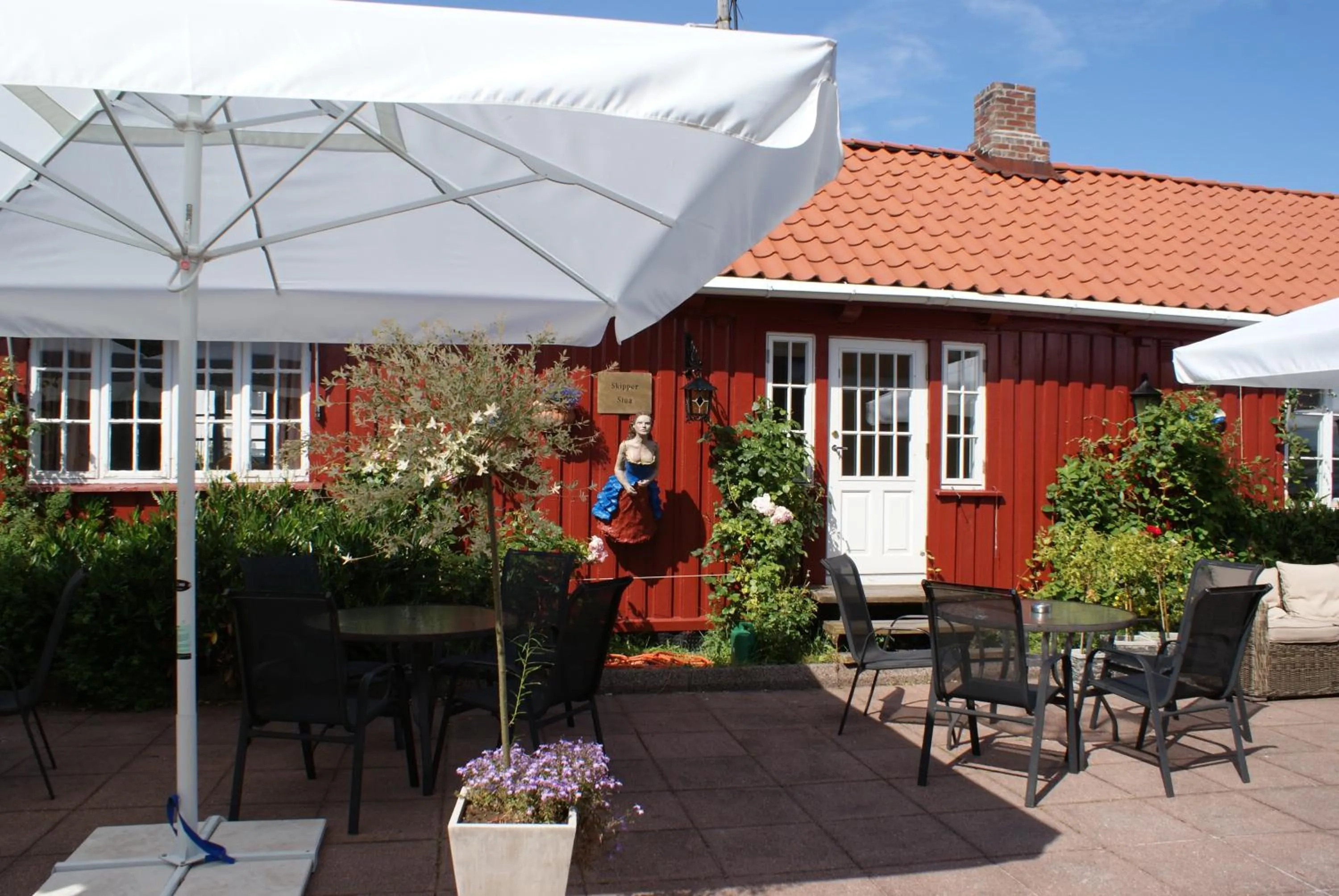 Balcony/Terrace in Risør Hotel