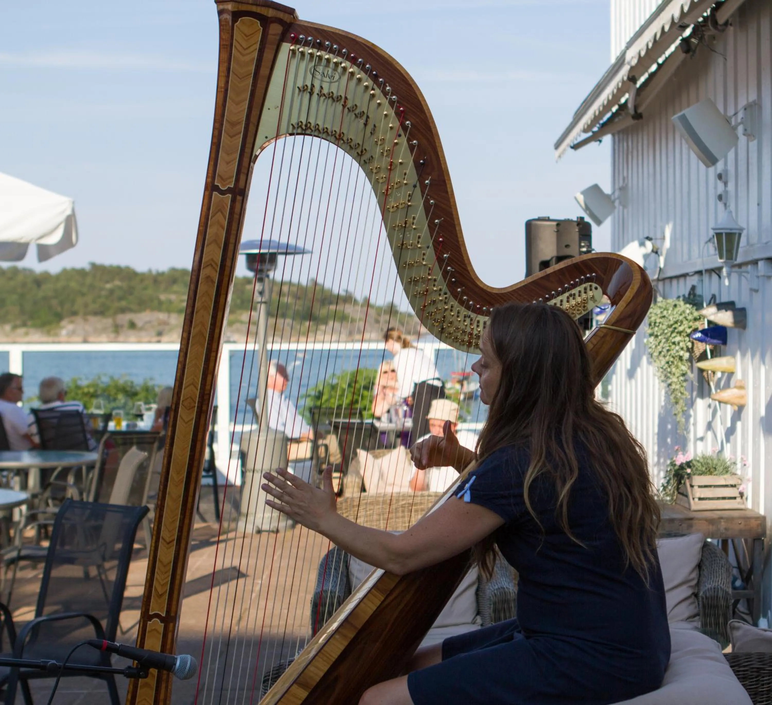 Balcony/Terrace in Risør Hotel