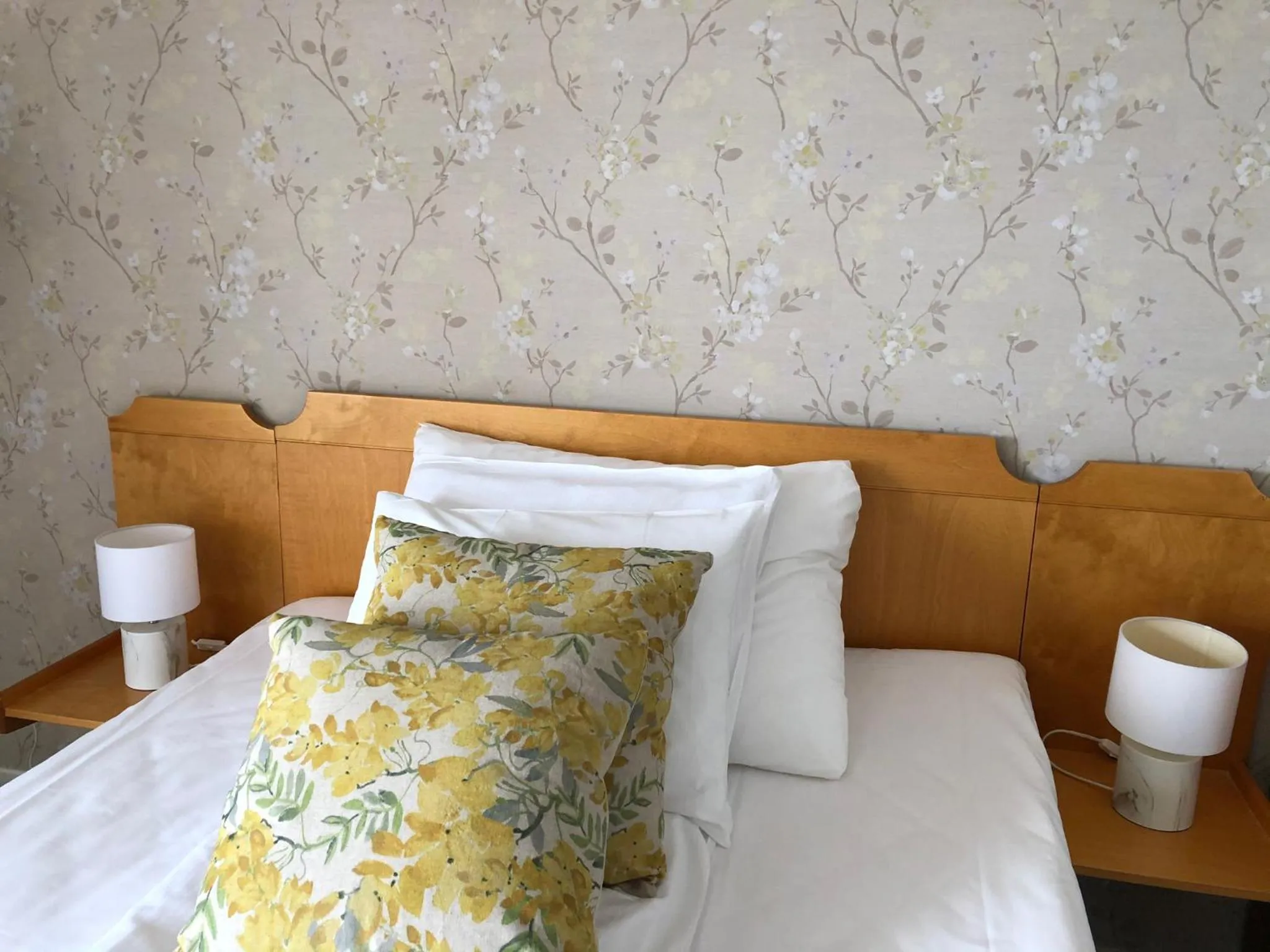 Bed in Risør Hotel